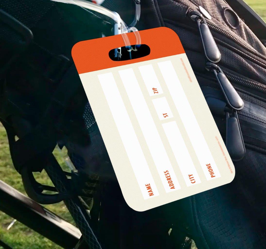 Trend Setters Original (Around the World) Luggage Tag LTREC095