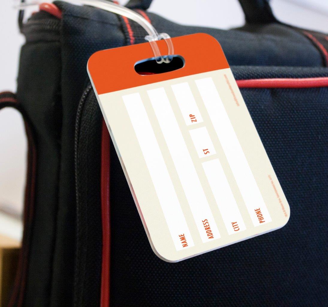 Trend Setters Original (Around the World) Luggage Tag LTREC095