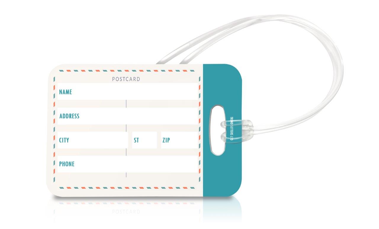 Trend Setters Original (Location Stamps) Luggage Tag LTREC096