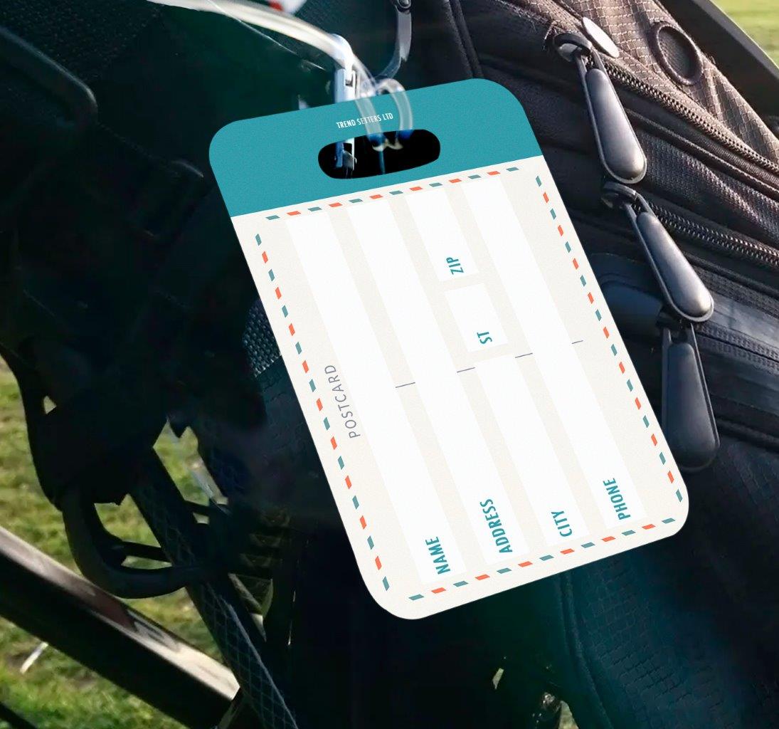 Trend Setters Original (Location Stamps) Luggage Tag LTREC096