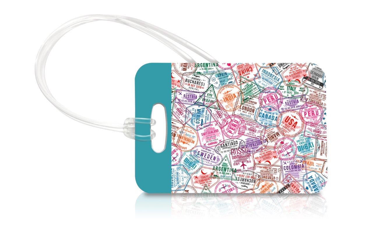 Trend Setters Original (Location Stamps) Luggage Tag LTREC096