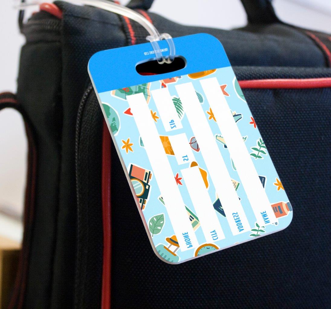 Trend Setters Original (Family Trip - Personalized) Luggage Tag LTREC097
