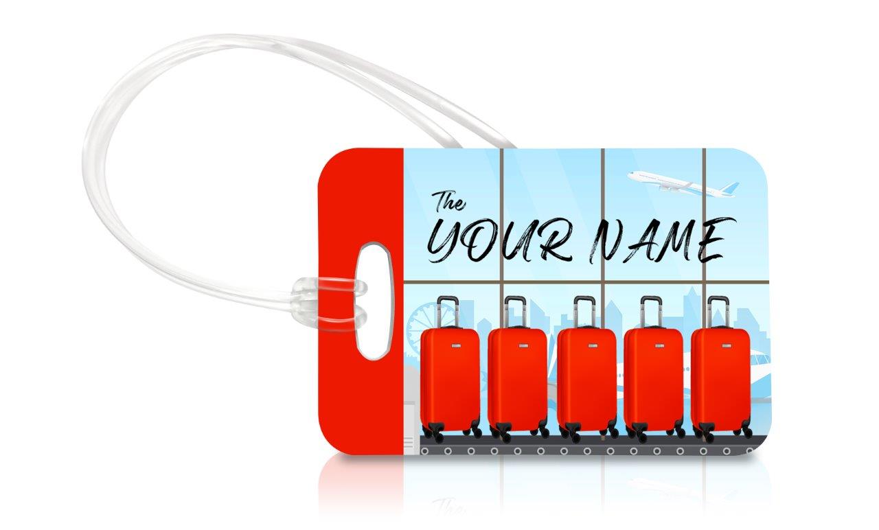 Trend Setters Original (Family Trip - Personalized) Luggage Tag LTREC097