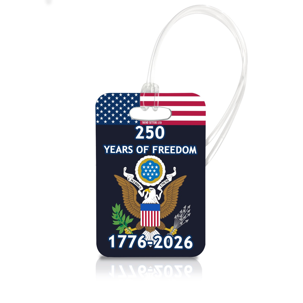 Trend Setters Original (250 Years of Freedom) Luggage Tag LTREC099
