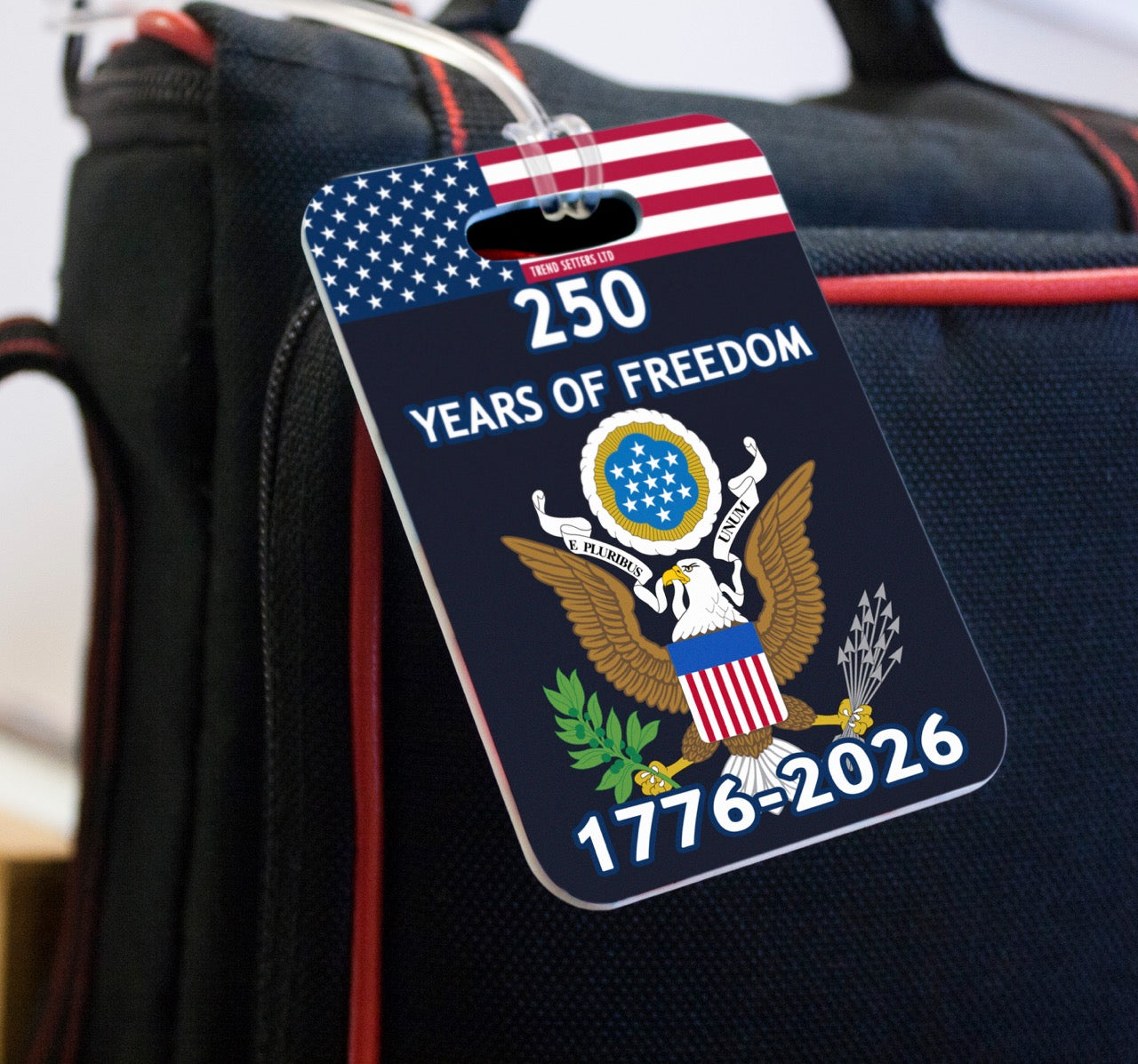 Trend Setters Original (250 Years of Freedom) Luggage Tag LTREC099