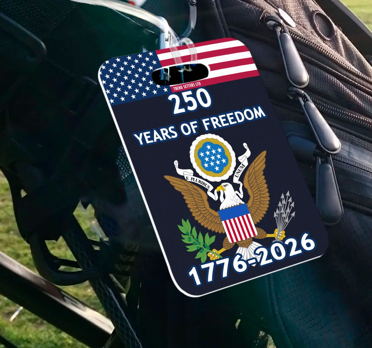 Trend Setters Original (250 Years of Freedom) Luggage Tag LTREC099