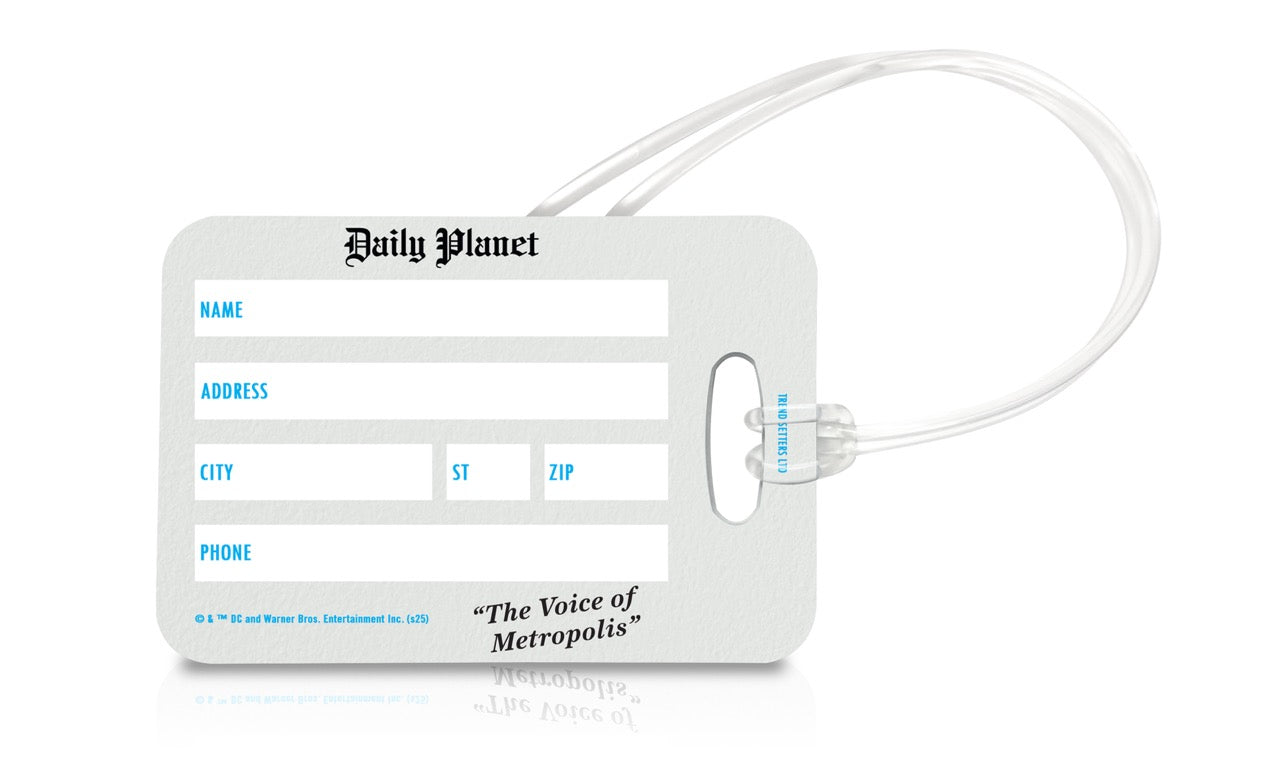 Superman (2025) (Daily Planet Badge - Personalized) Bag Tag LTRECU091