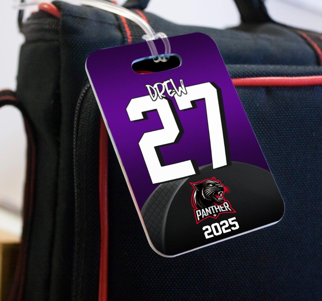 Trend Setters Original (Sports Bag Tag - Personalized) Luggage Tag LTRECU094