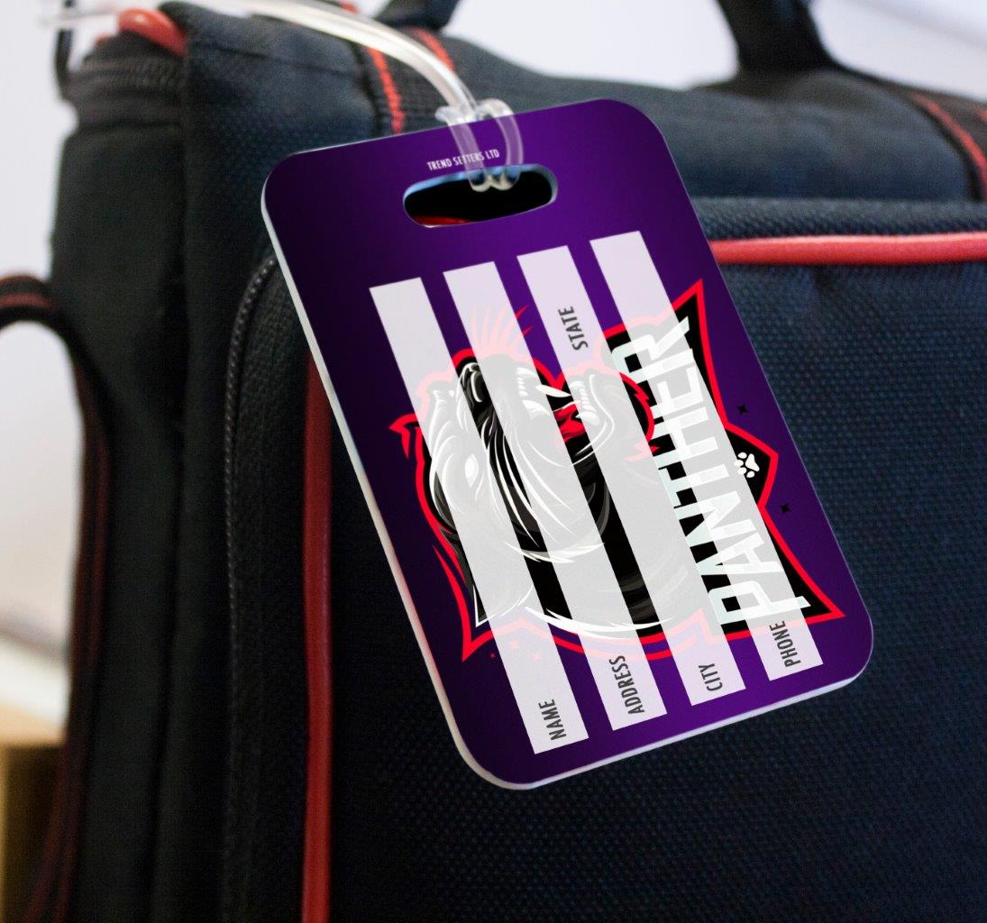 Trend Setters Original (Sports Bag Tag - Personalized) Luggage Tag LTRECU094