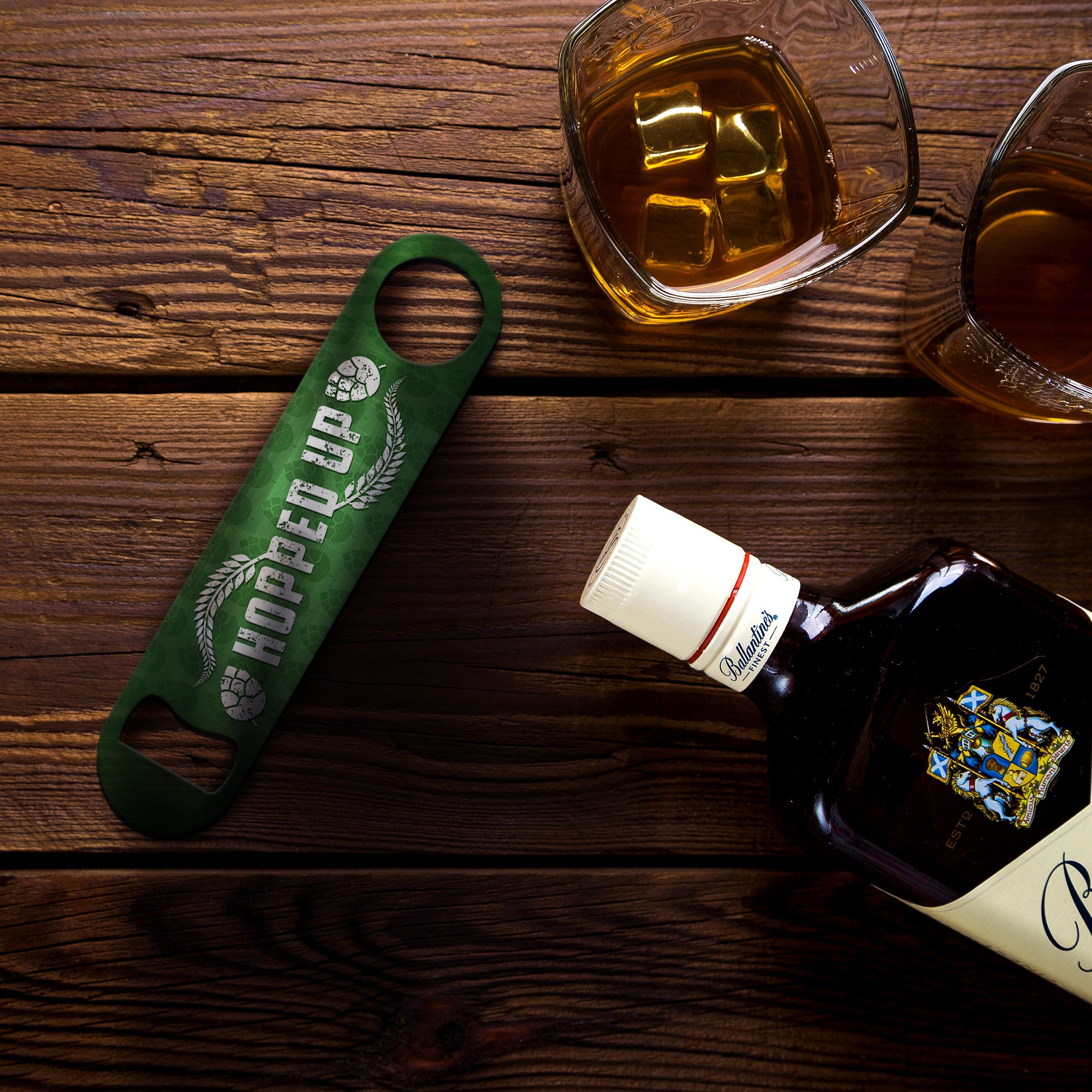 Beer Collection (Hopped Up) Metal Bar Blade Bottle Opener MBB001