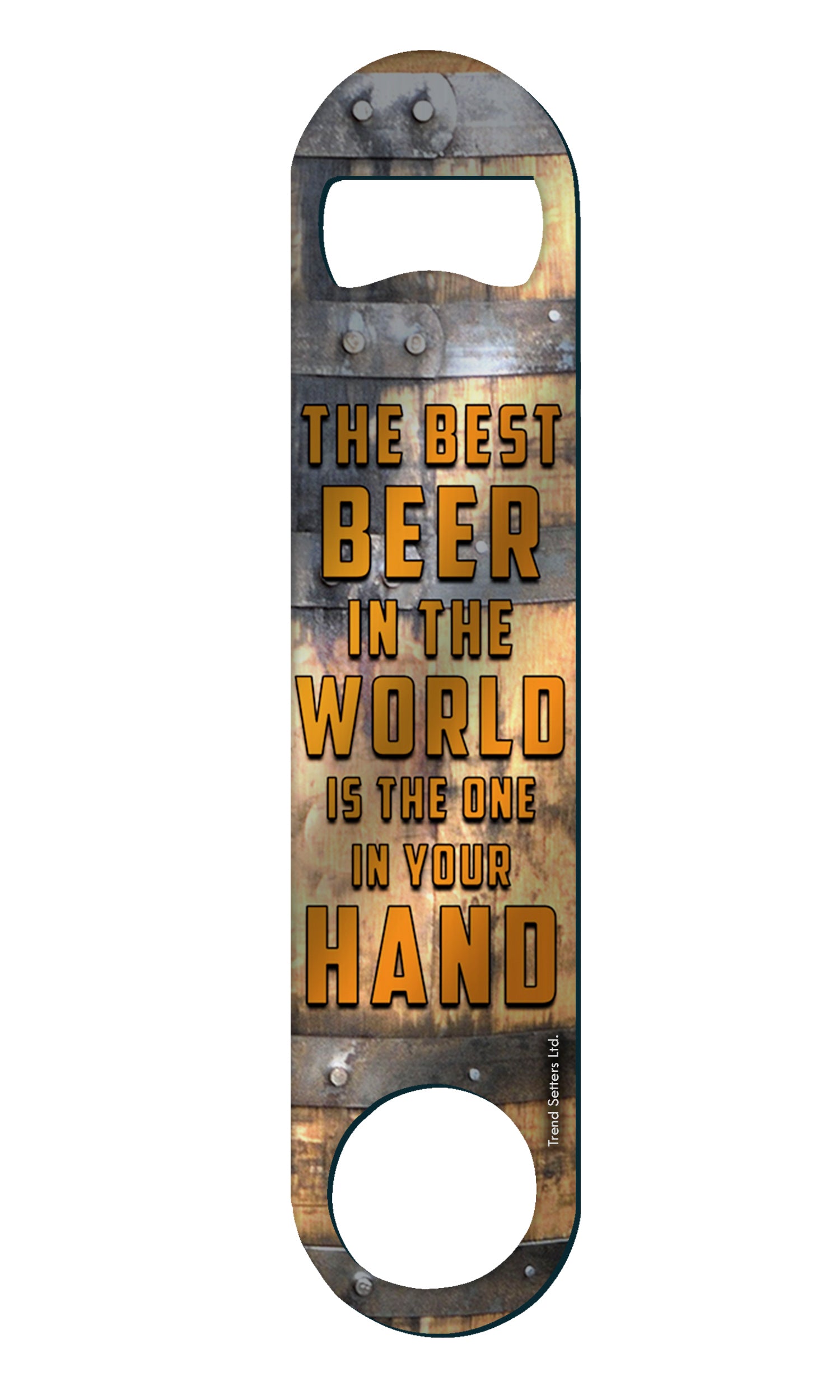 Beer Collection (The Best Beer In The World) Metal Bar Blade Bottle Opener MBB008
