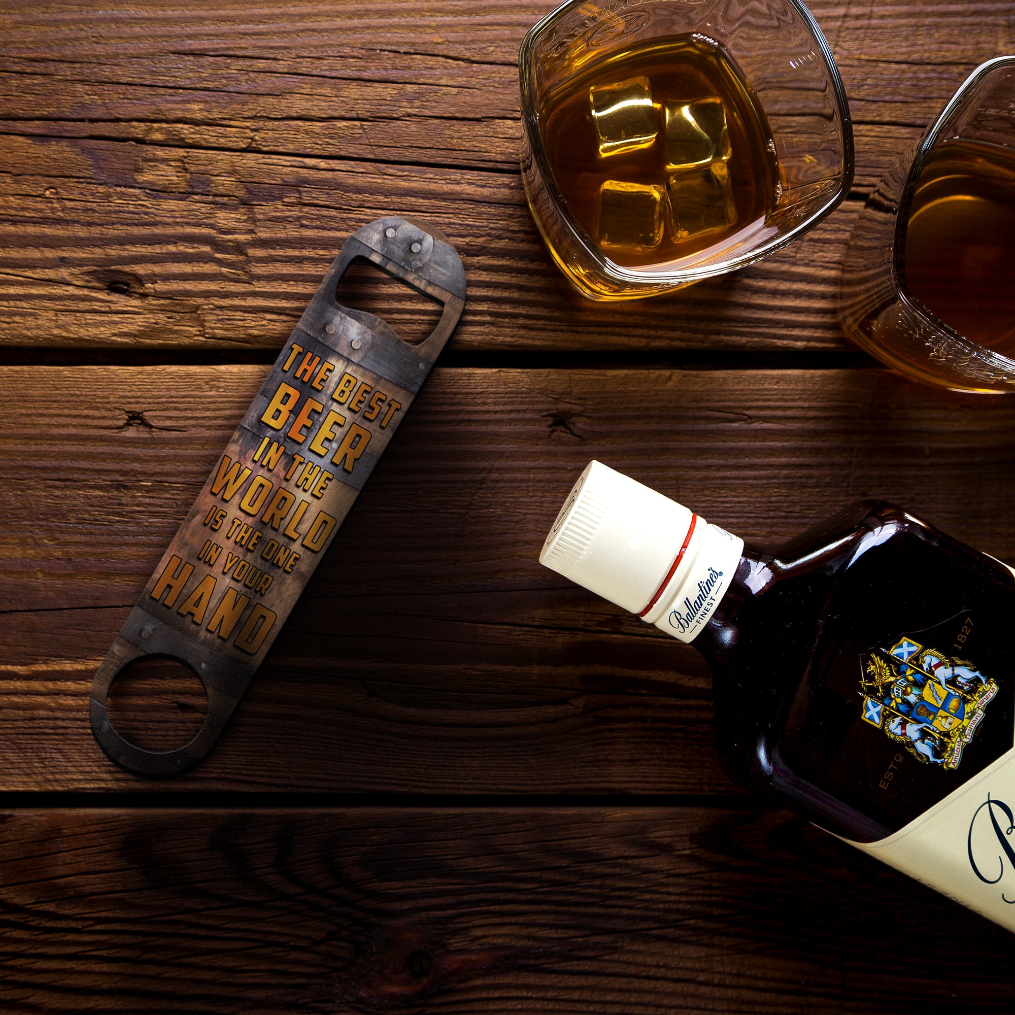 Beer Collection (The Best Beer In The World) Metal Bar Blade Bottle Opener MBB008