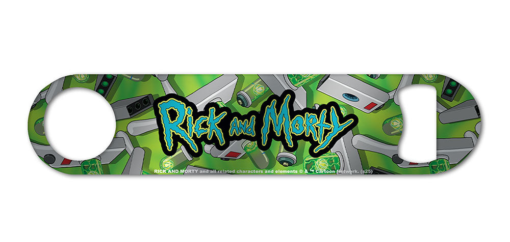 Rick and Morty (Portal Gun) Metal Bottle Opener MBB059