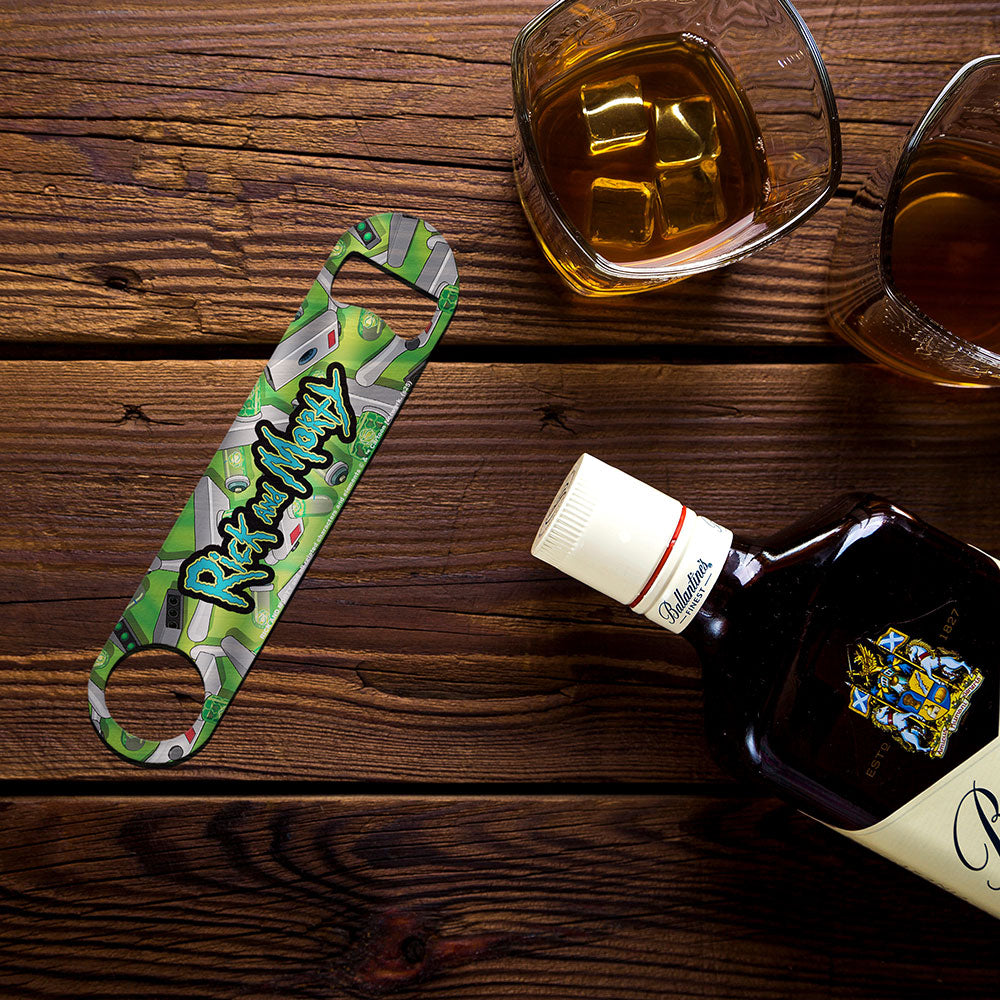 Rick and Morty (Portal Gun) Metal Bottle Opener MBB059