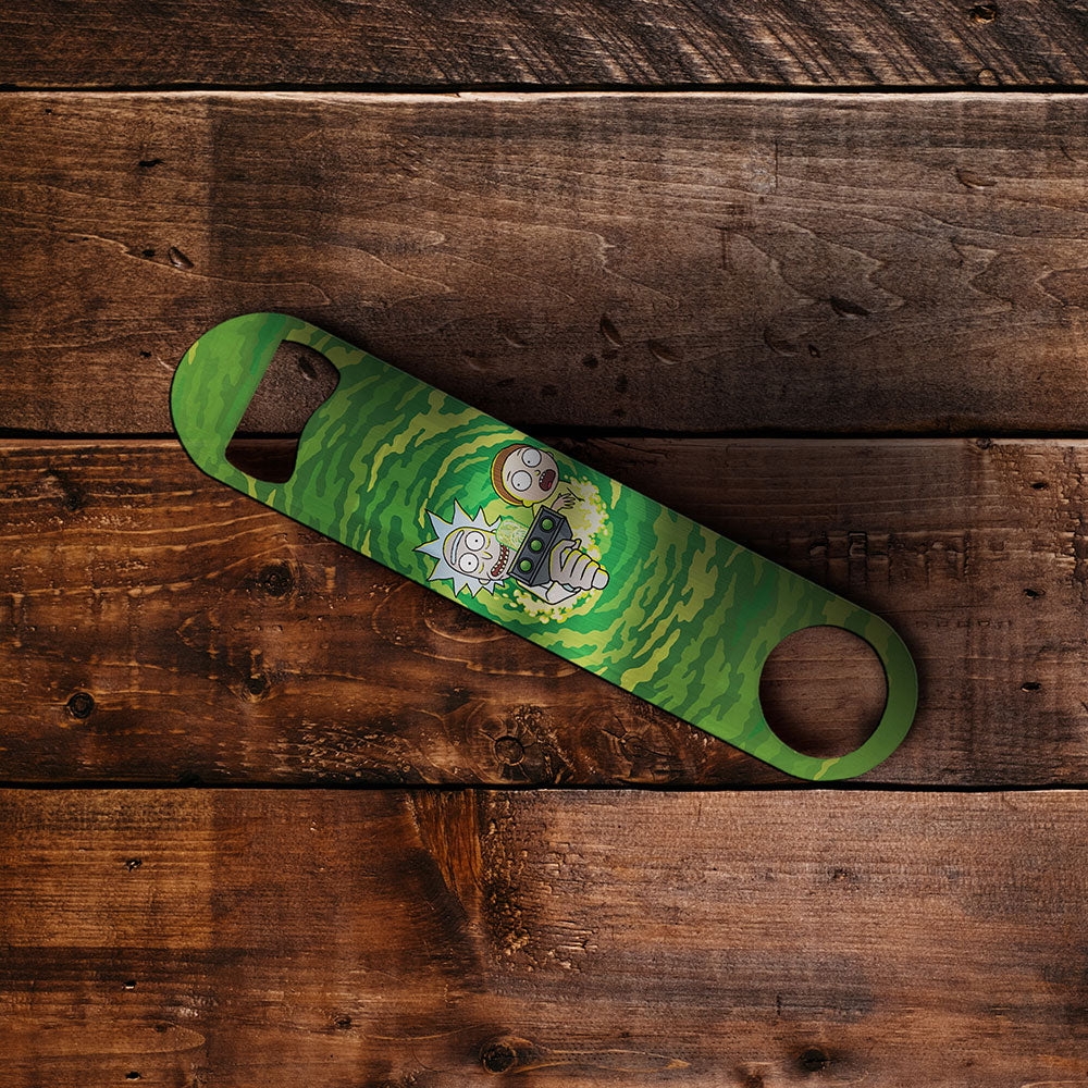 Rick and Morty (Interdimensional) Metal Bar Blade Bottle Opener MBB060