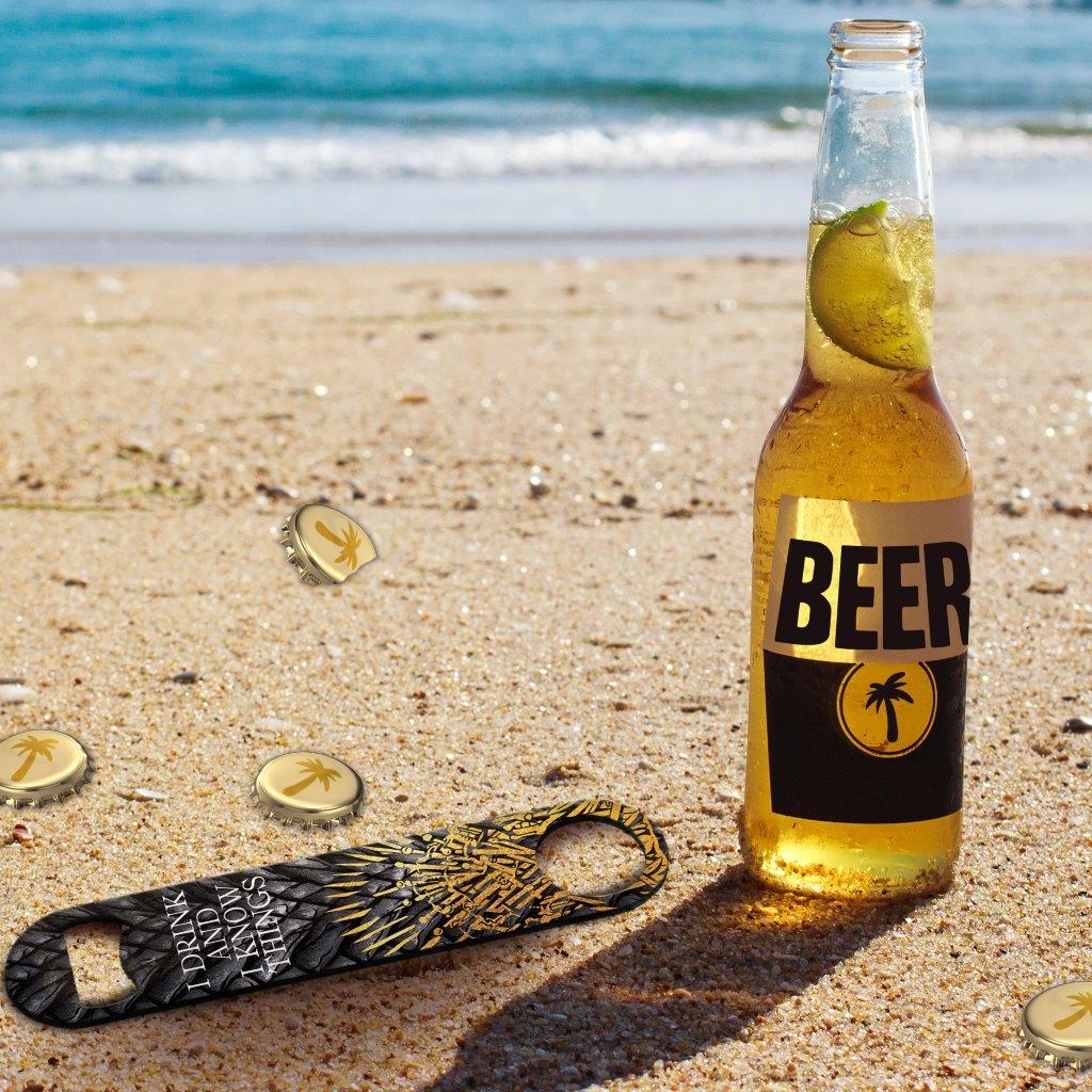 Game of Thrones (Drink and I know Things) Metal Bar Blade Bottle Opener MBB061