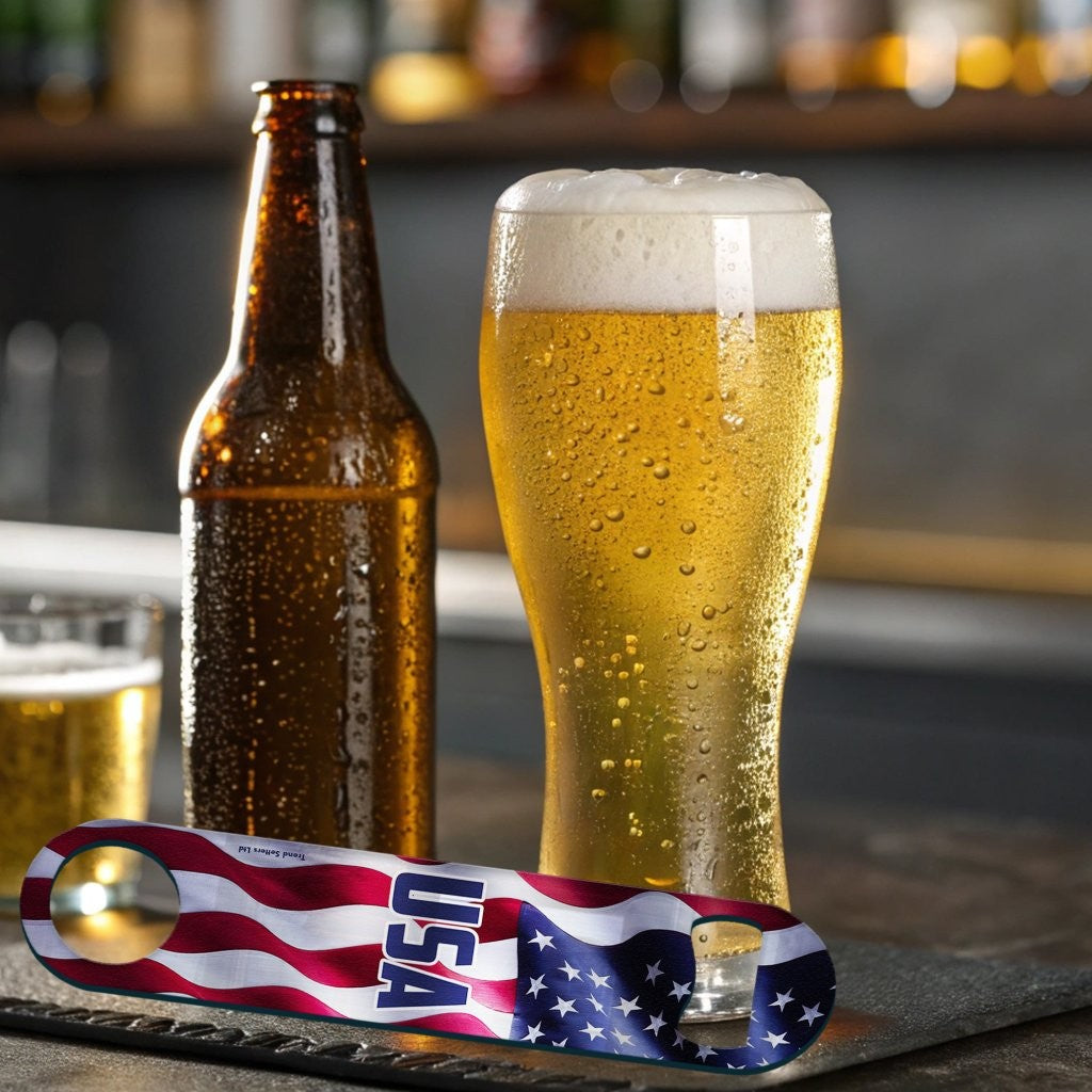 Trend Setters Original (USA) Metal Bar Blade Bottle Opener MBB066