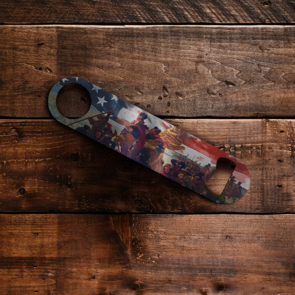 Trend Setters Original (George Washington Crossing the Delaware) Metal Bar Blade Bottle Opener MBB067