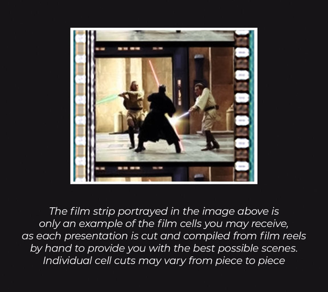 Star Wars Episode I The Phantom Menace Minicell FilmCells Framed Desktop Presentation USFC2407