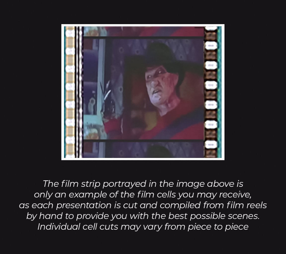 A Nightmare On Elm Street (Freddy Close Up) Minicell FilmCells Framed Desktop Presentation USFC5515