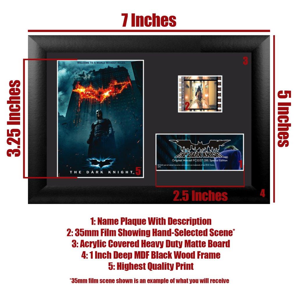 Batman: The Dark Knight (Dark Knight) Minicell FilmCells Framed Desktop Presentation USFC5537