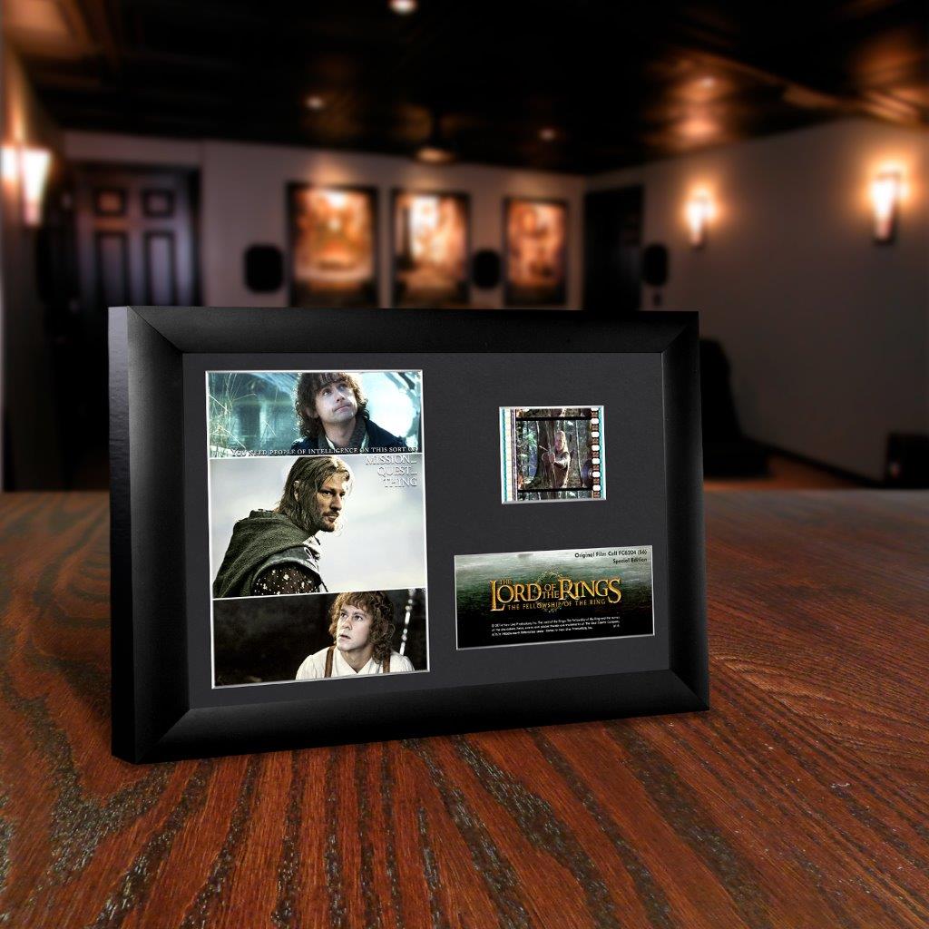 The Lord of the Rings: The Fellowship of the Ring (S6) Minicell FilmCells Framed Desktop Presentation USFC6204