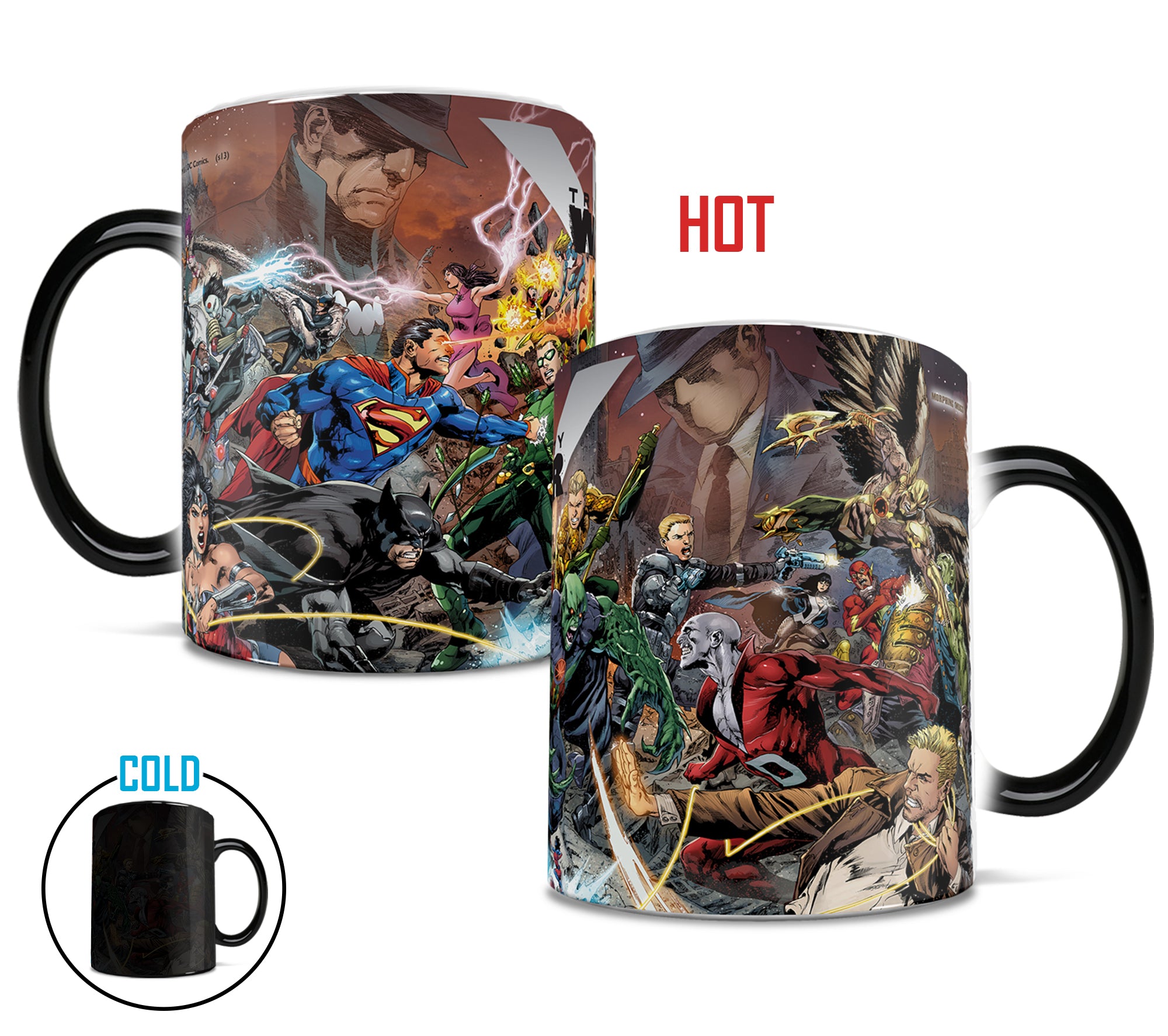 DC Comics (Trinity War) Morphing Mugs® Heat-Sensitive Mug MMUG001