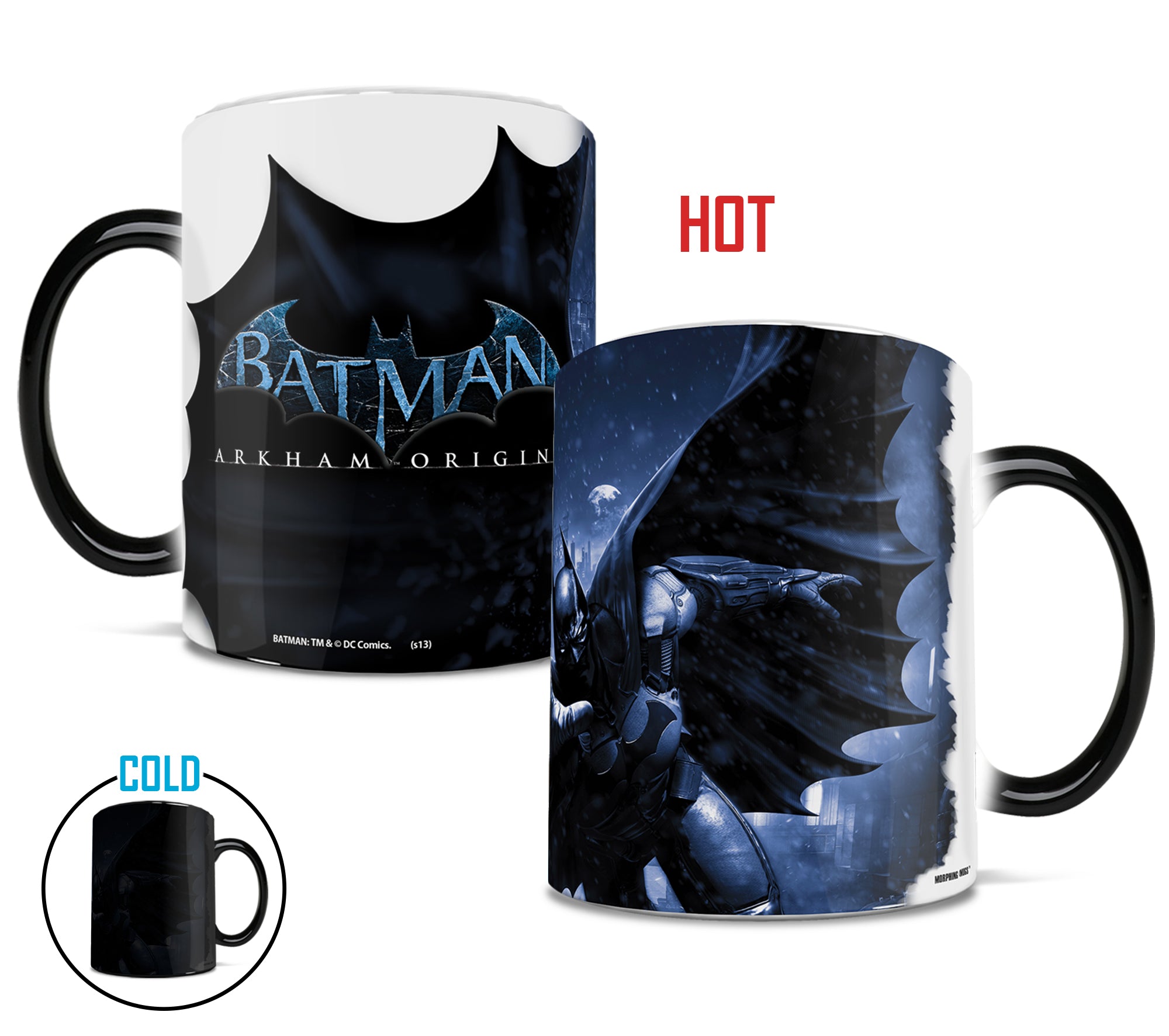 DC Comics (Batman: Arkham City - Batman) Morphing Mugs® Heat-Sensitive Mug MMUG007