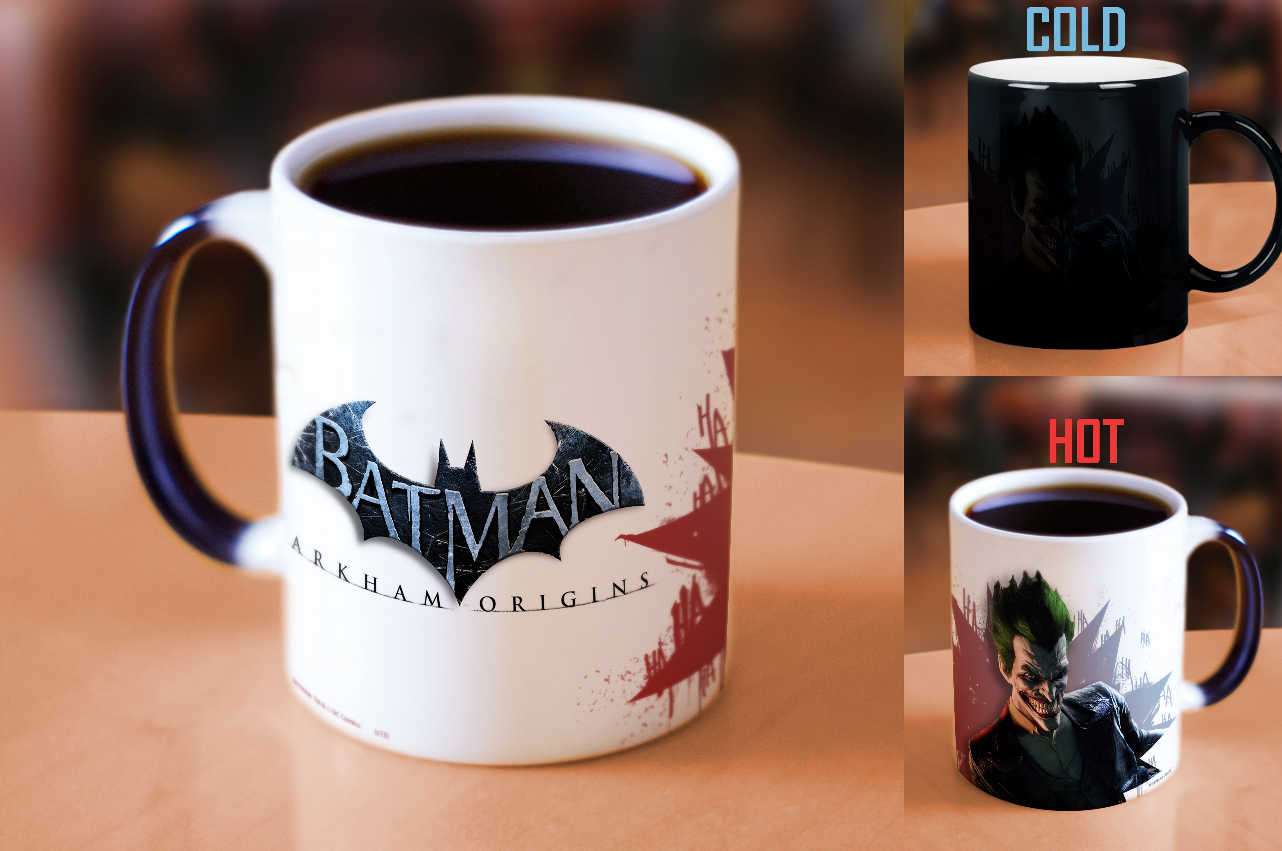 DC Comics (Batman: Arkham City - The Joker) Morphing Mugs® Heat-Sensitive Mug MMUG013