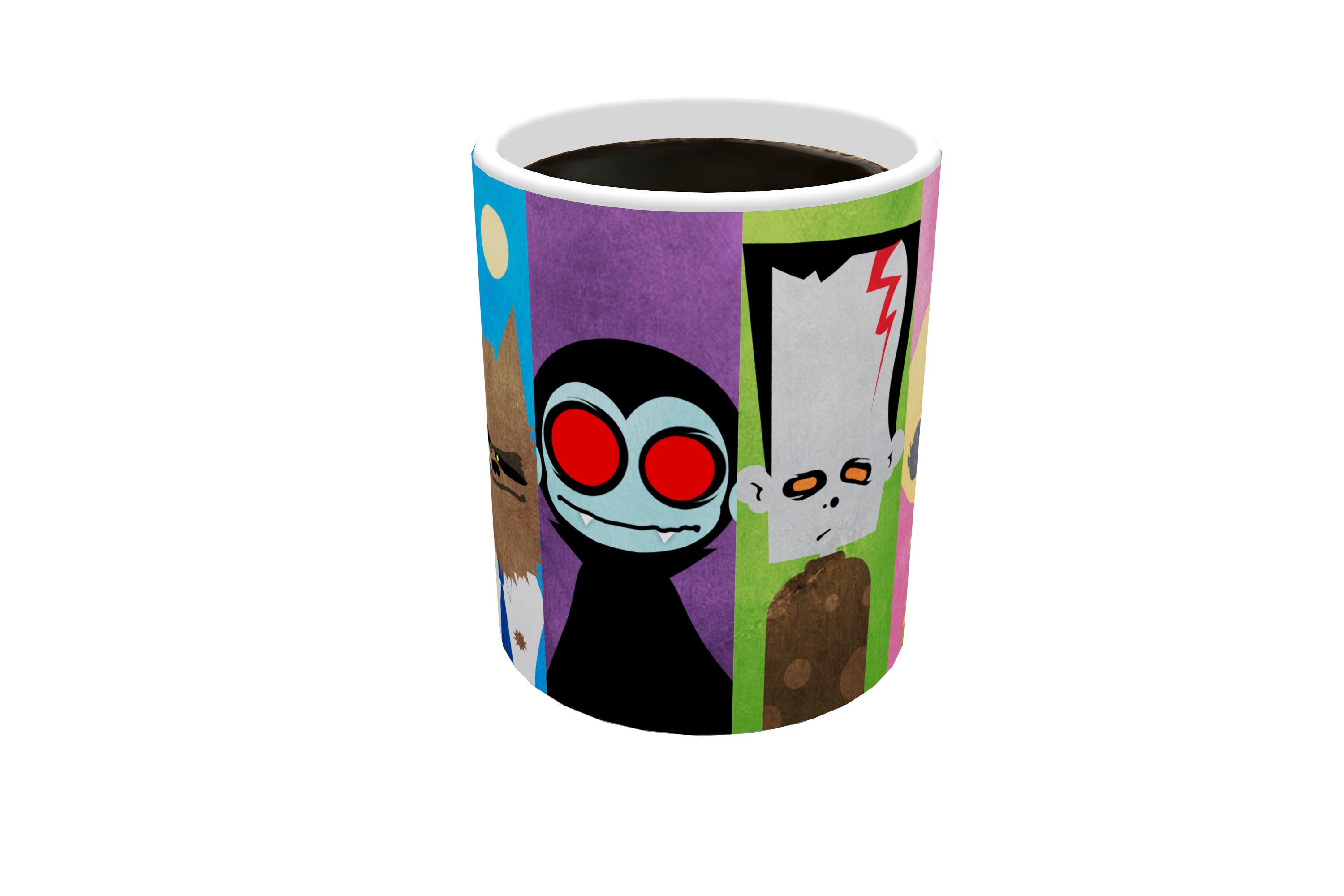 Halloween Collection (Monsters) Morphing Mugs® Heat-Sensitive Mug MMUG014