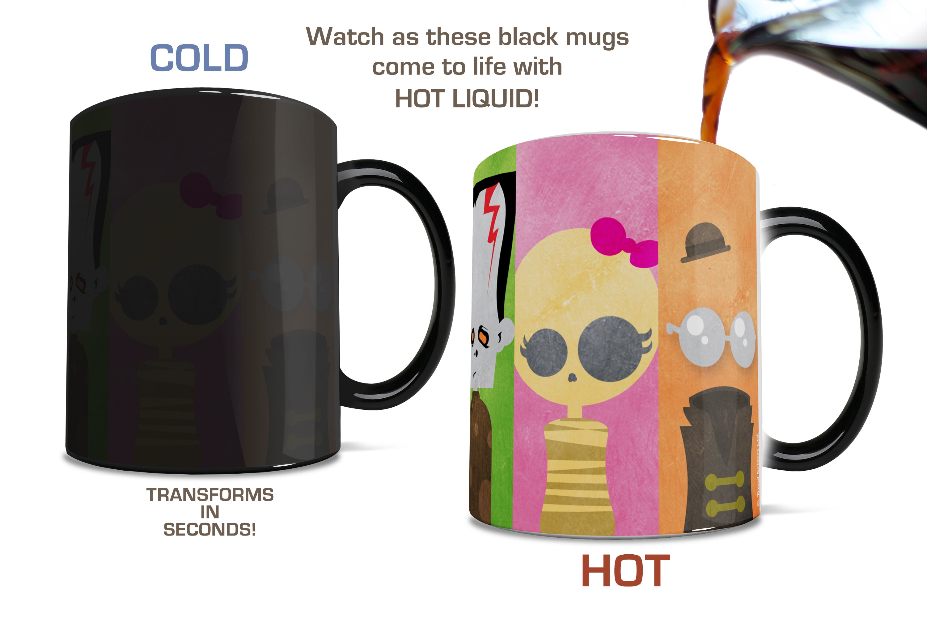 Halloween Collection (Monsters) Morphing Mugs® Heat-Sensitive Mug MMUG014