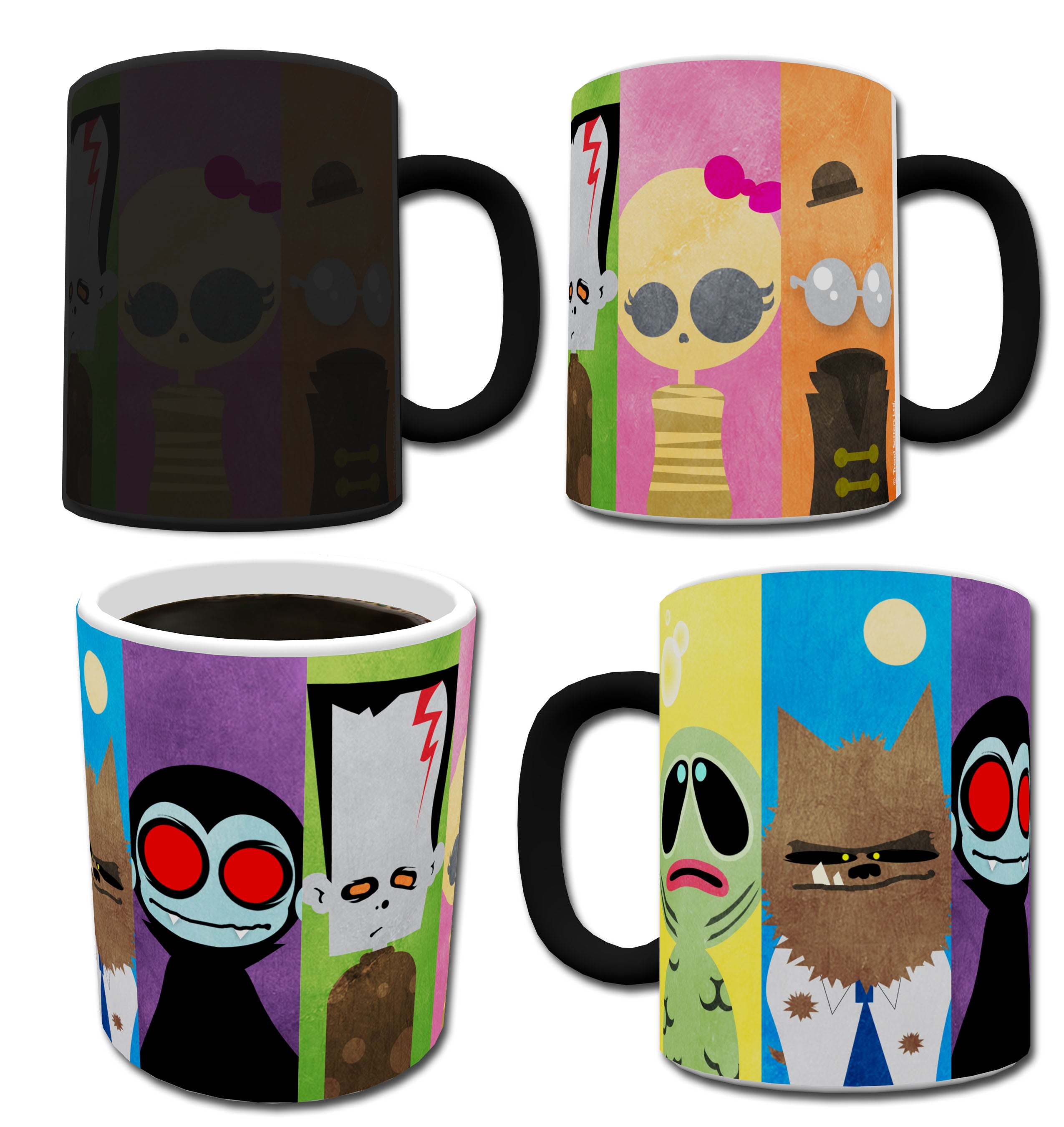 Halloween Collection (Monsters) Morphing Mugs® Heat-Sensitive Mug MMUG014