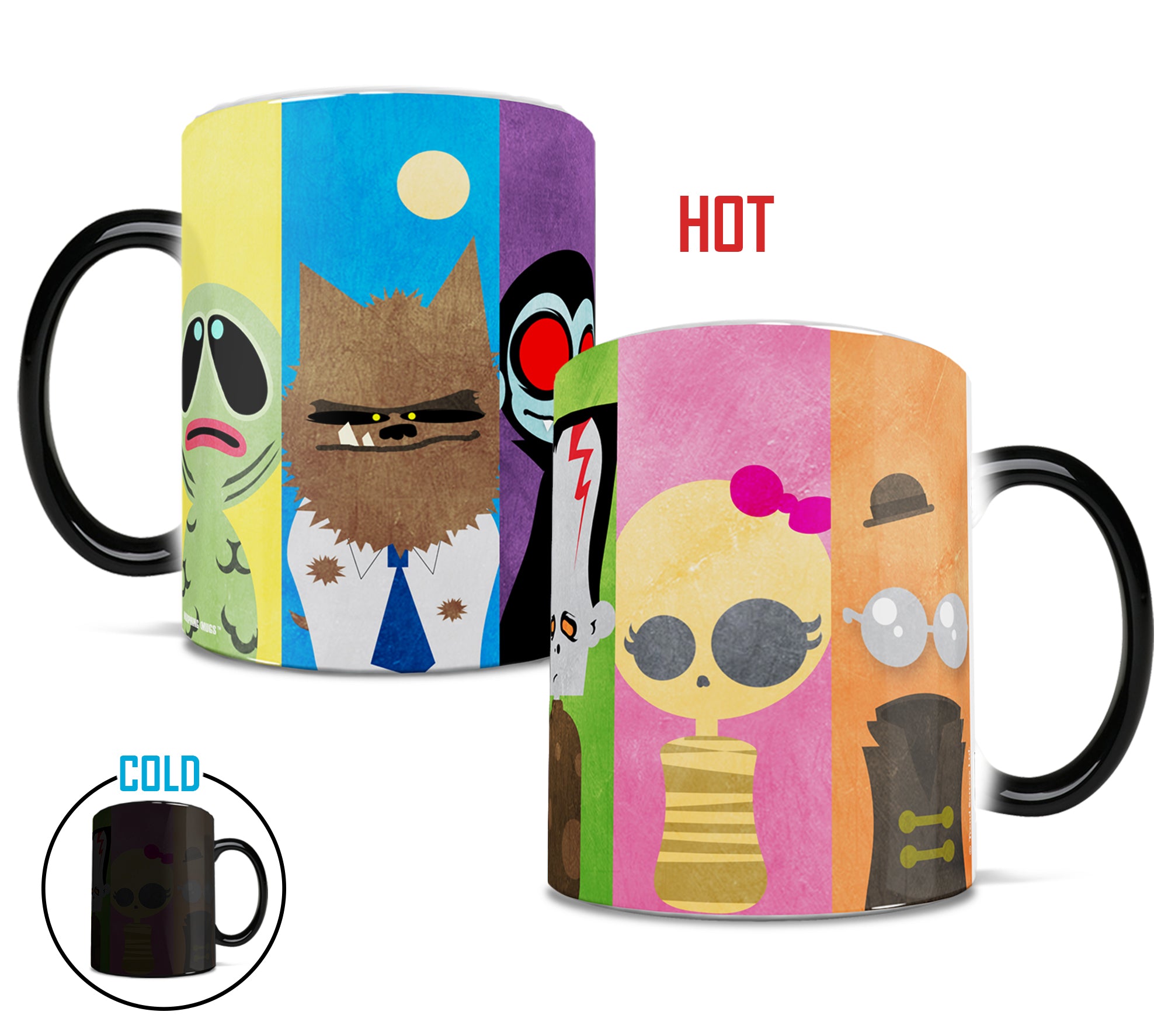 Halloween Collection (Monsters) Morphing Mugs® Heat-Sensitive Mug MMUG014