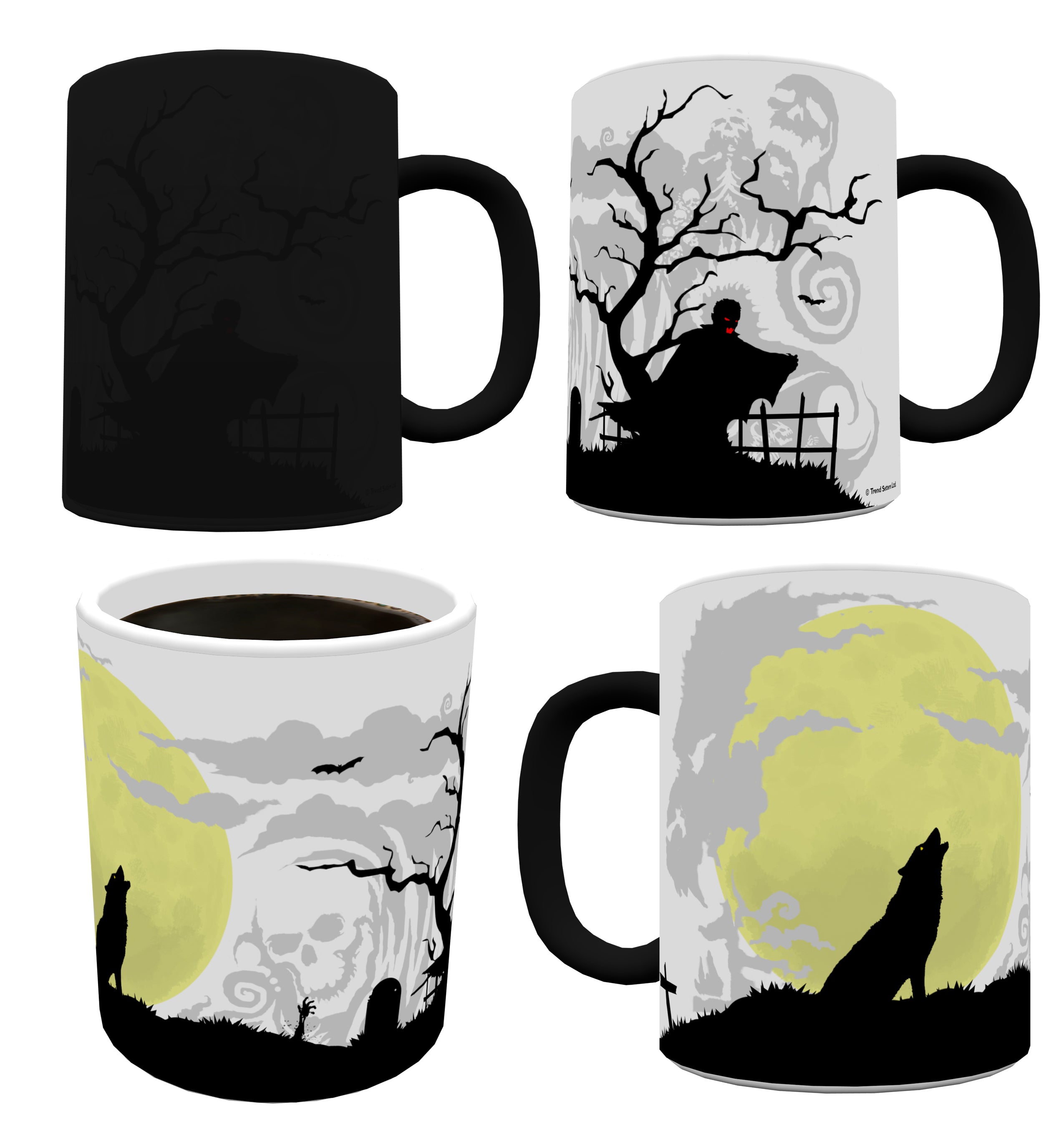 Halloween Collection (Halloween Night) Morphing Mugs® Heat-Sensitive Mug MMUG015