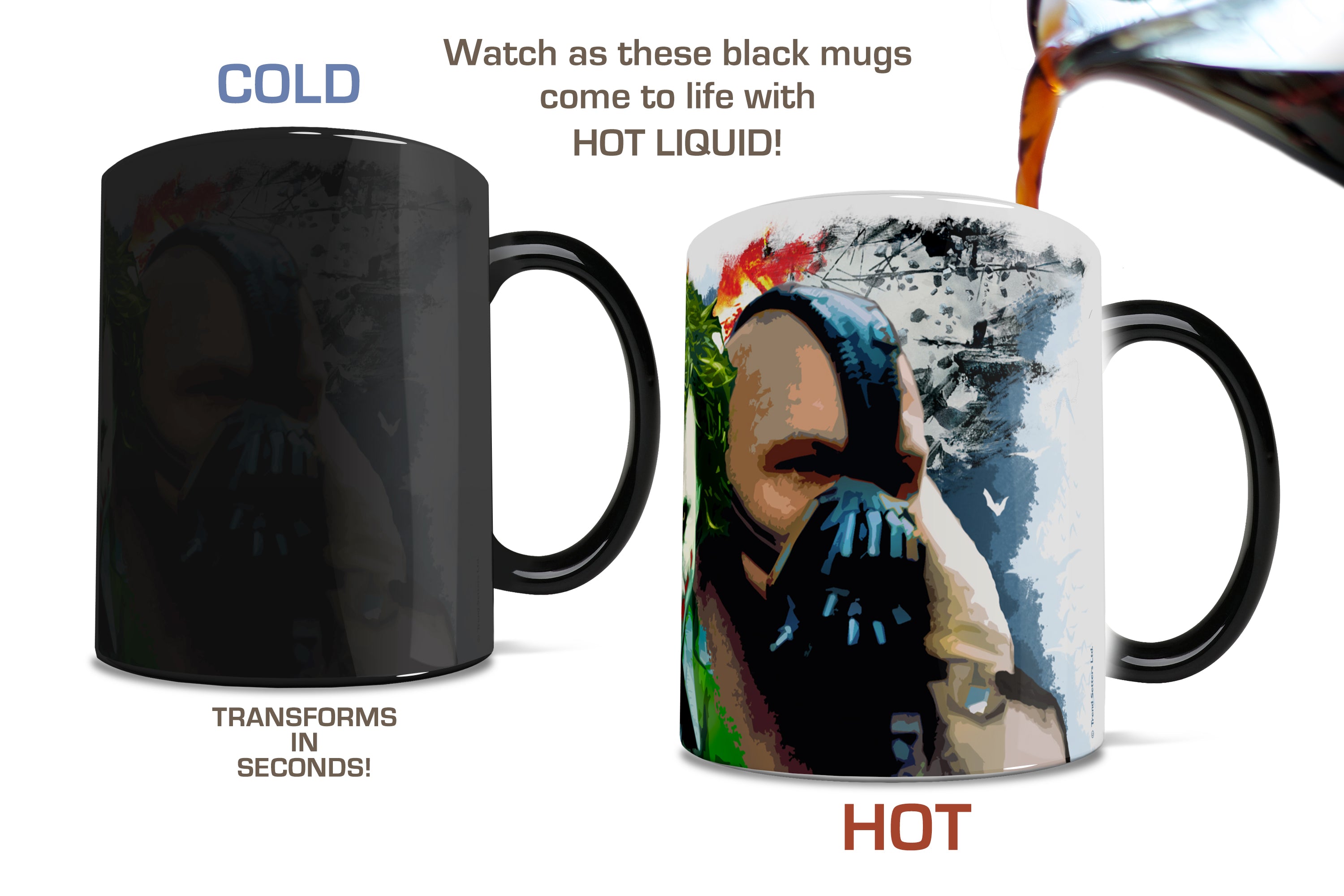 DC Comics (Batman: The Dark Knight Trilogy: Rogues Gallery) Morphing Mugs® Heat-Sensitive Mug MMUG017