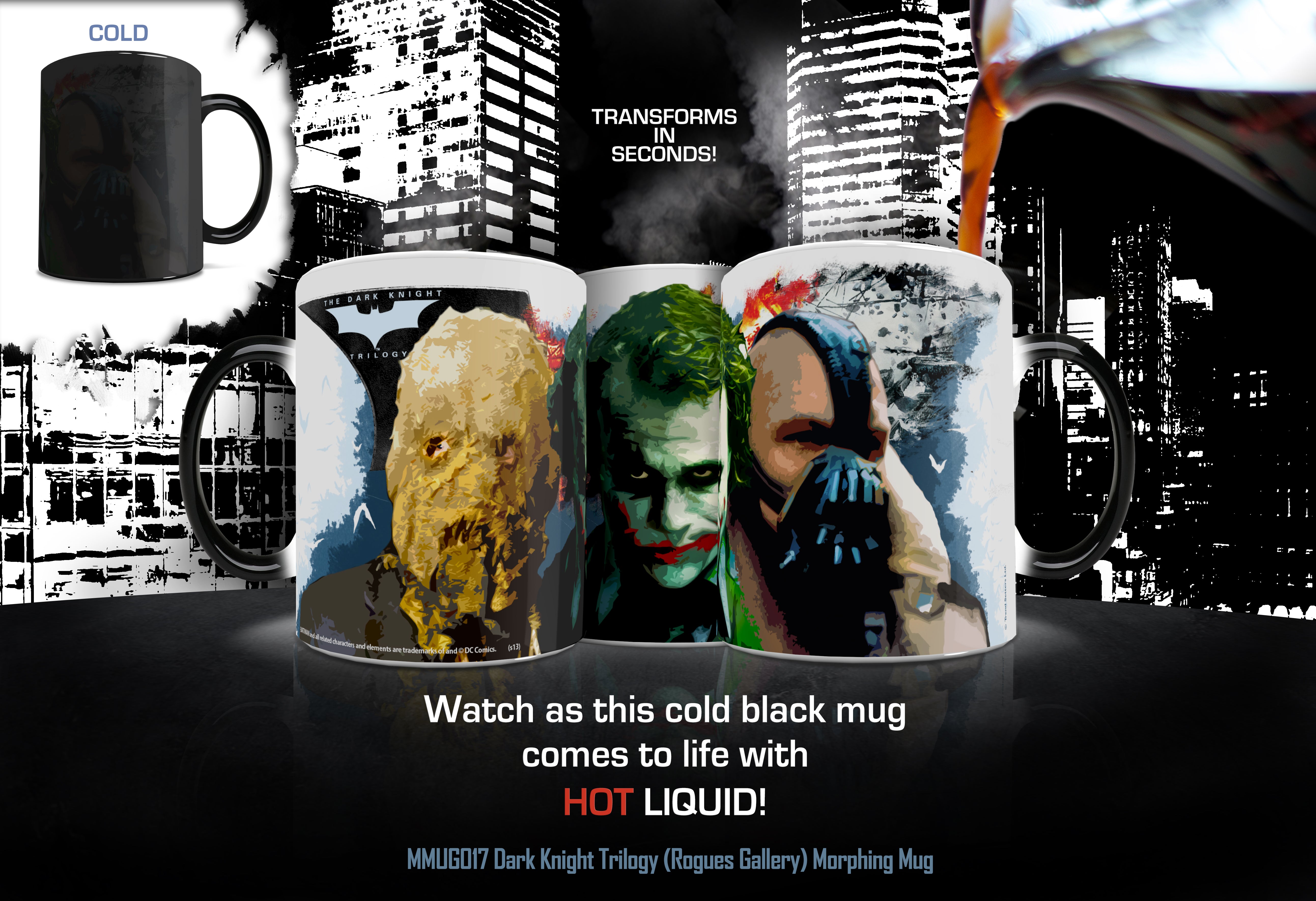 DC Comics (Batman: The Dark Knight Trilogy: Rogues Gallery) Morphing Mugs® Heat-Sensitive Mug MMUG017