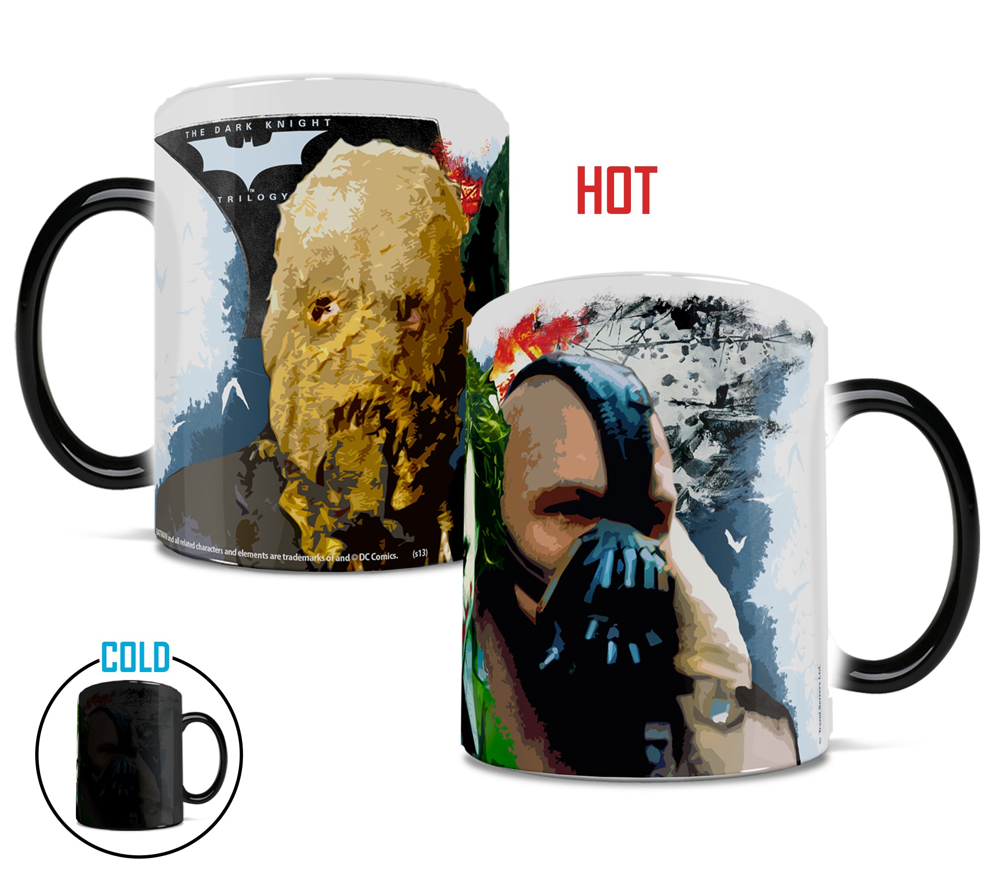 DC Comics (Batman: The Dark Knight Trilogy: Rogues Gallery) Morphing Mugs® Heat-Sensitive Mug MMUG017