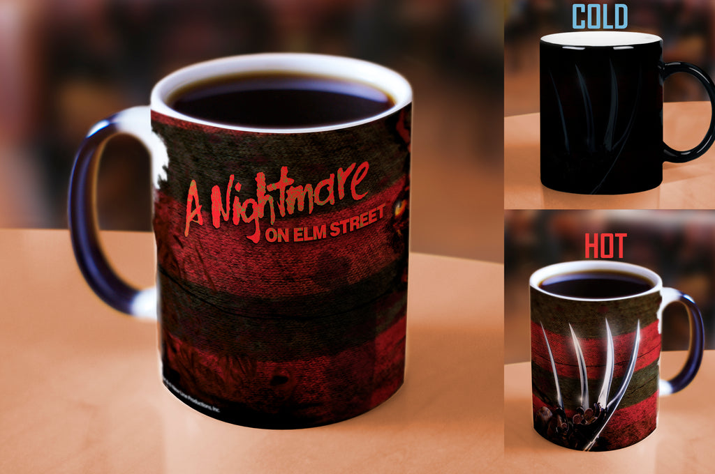 A Nightmare on Elm Street (Glove and Shirt)  Morphing Mugs® Heat-Sensitive Mug MMUG018