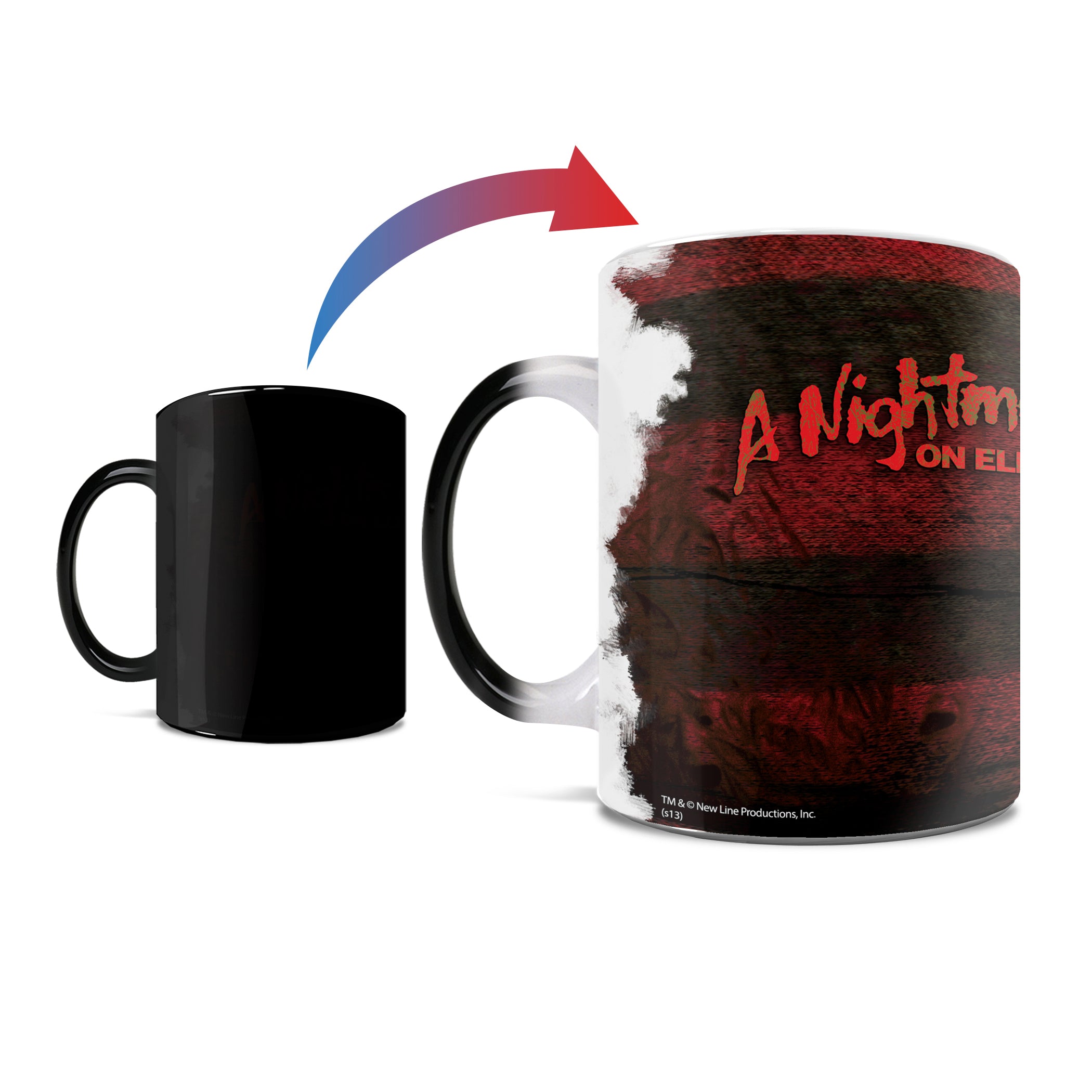 A Nightmare on Elm Street (Glove and Shirt)  Morphing Mugs® Heat-Sensitive Mug MMUG018