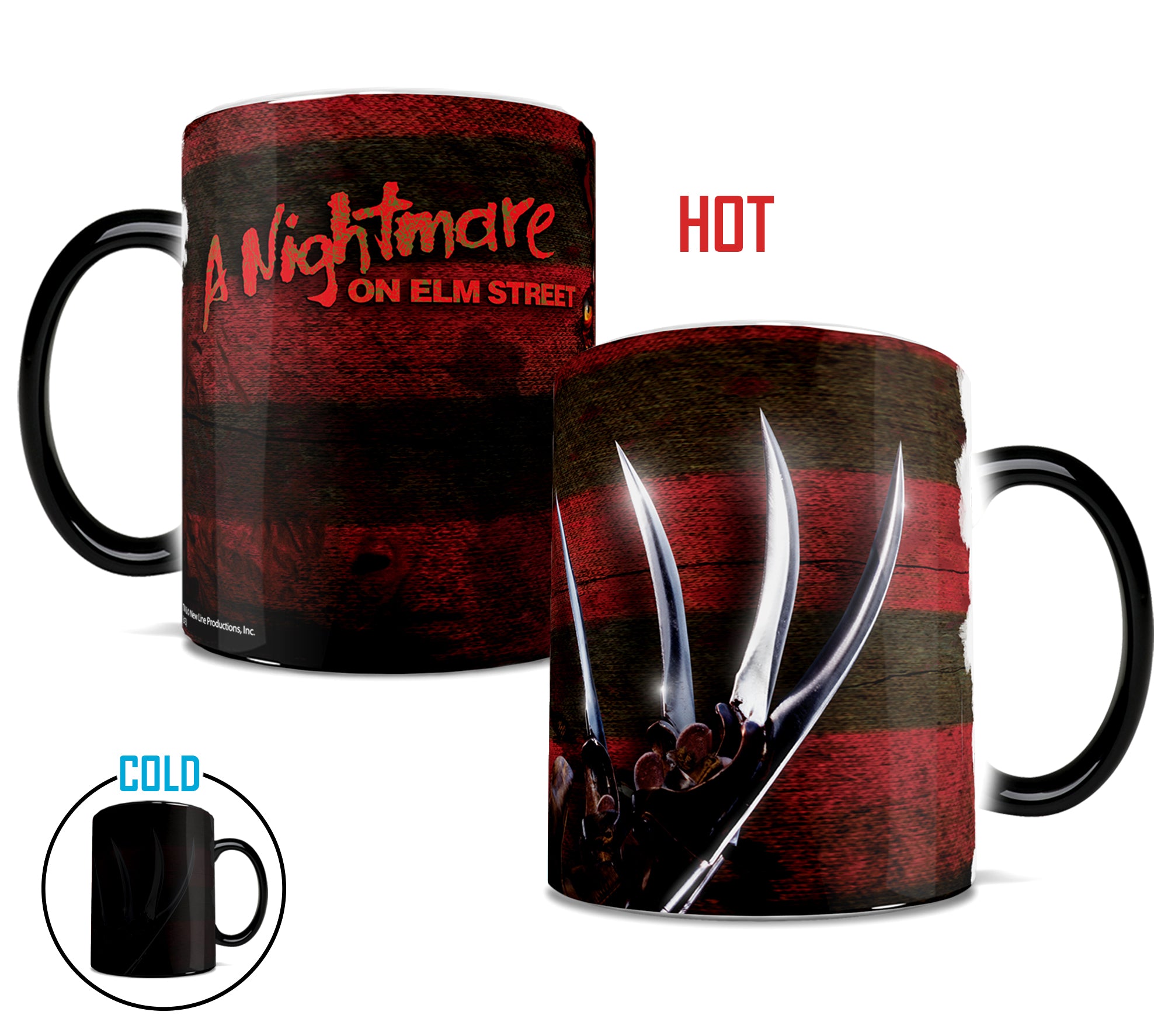 A Nightmare on Elm Street (Glove and Shirt)  Morphing Mugs® Heat-Sensitive Mug MMUG018