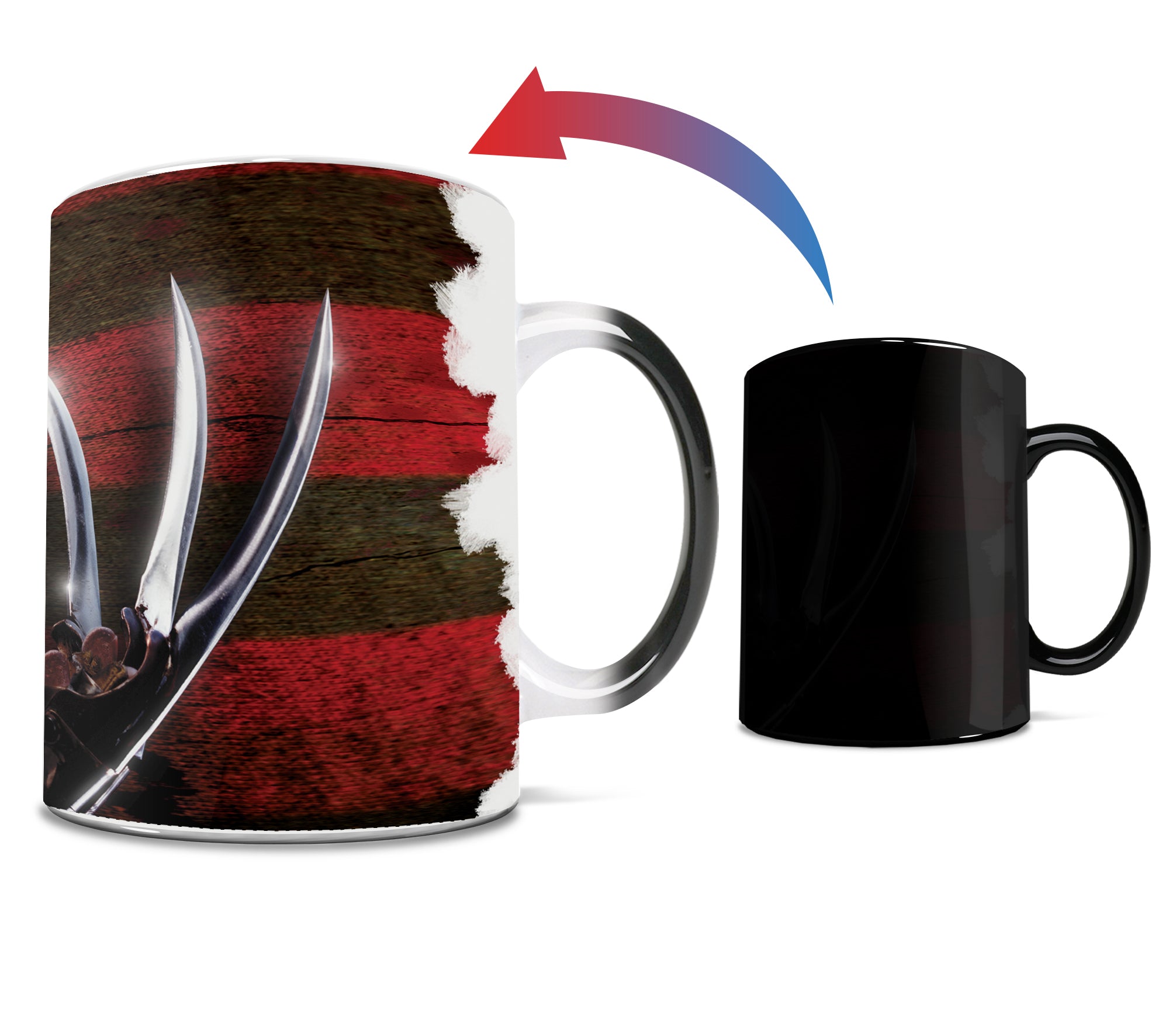 A Nightmare on Elm Street (Glove and Shirt)  Morphing Mugs® Heat-Sensitive Mug MMUG018