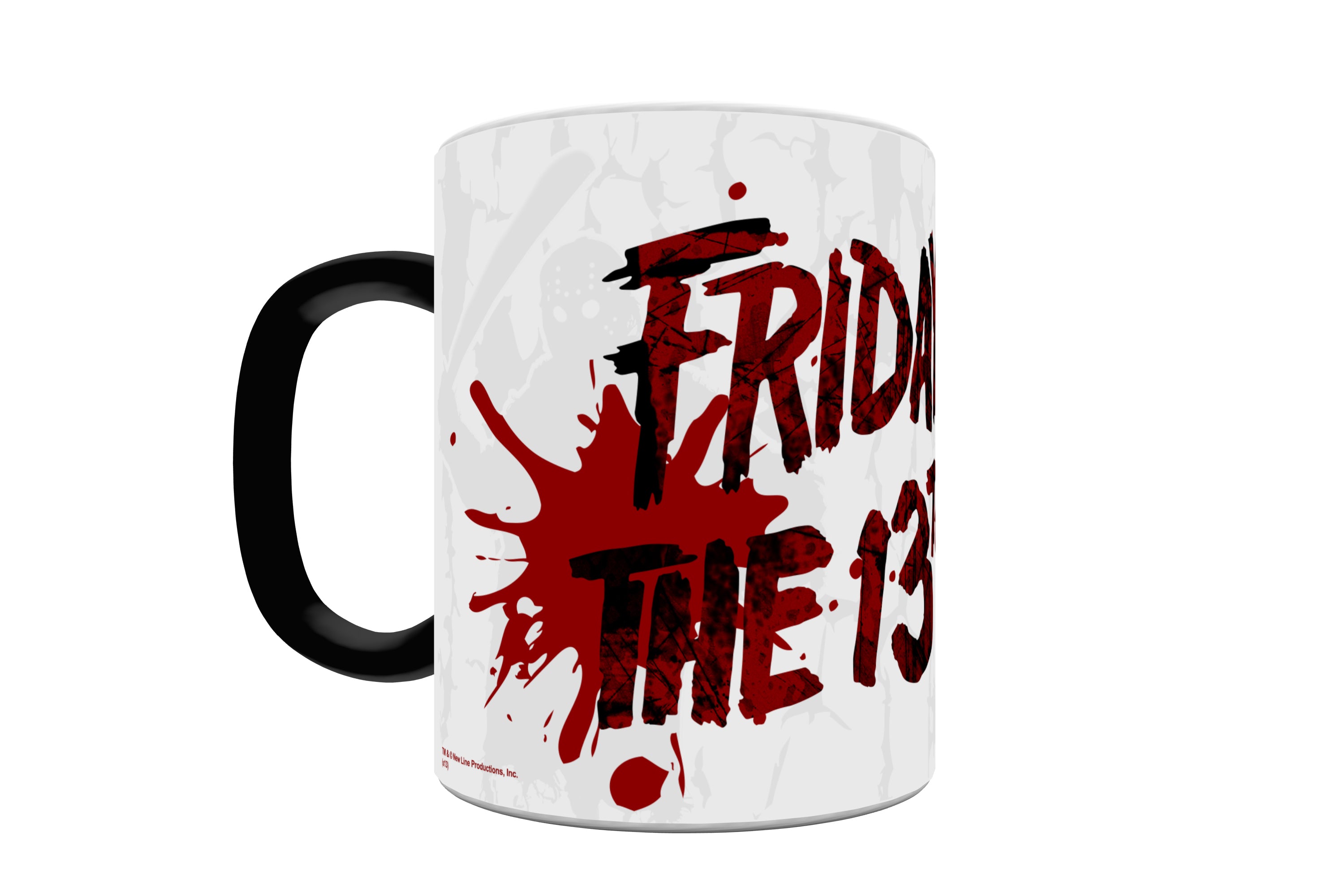 Friday the 13th (Blood Splatter) Morphing Mugs® Heat-Sensitive Mug MMUG019