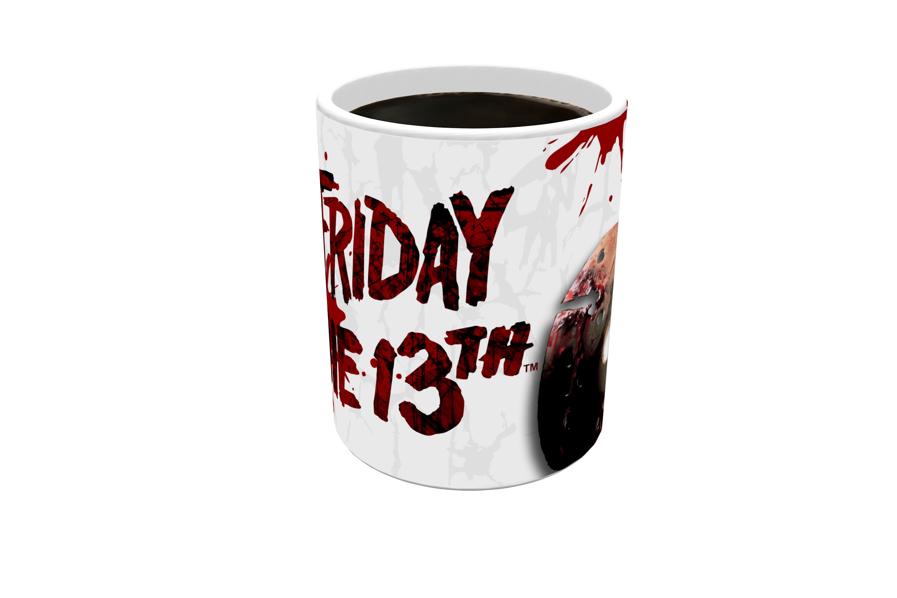 Friday the 13th (Blood Splatter) Morphing Mugs® Heat-Sensitive Mug MMUG019