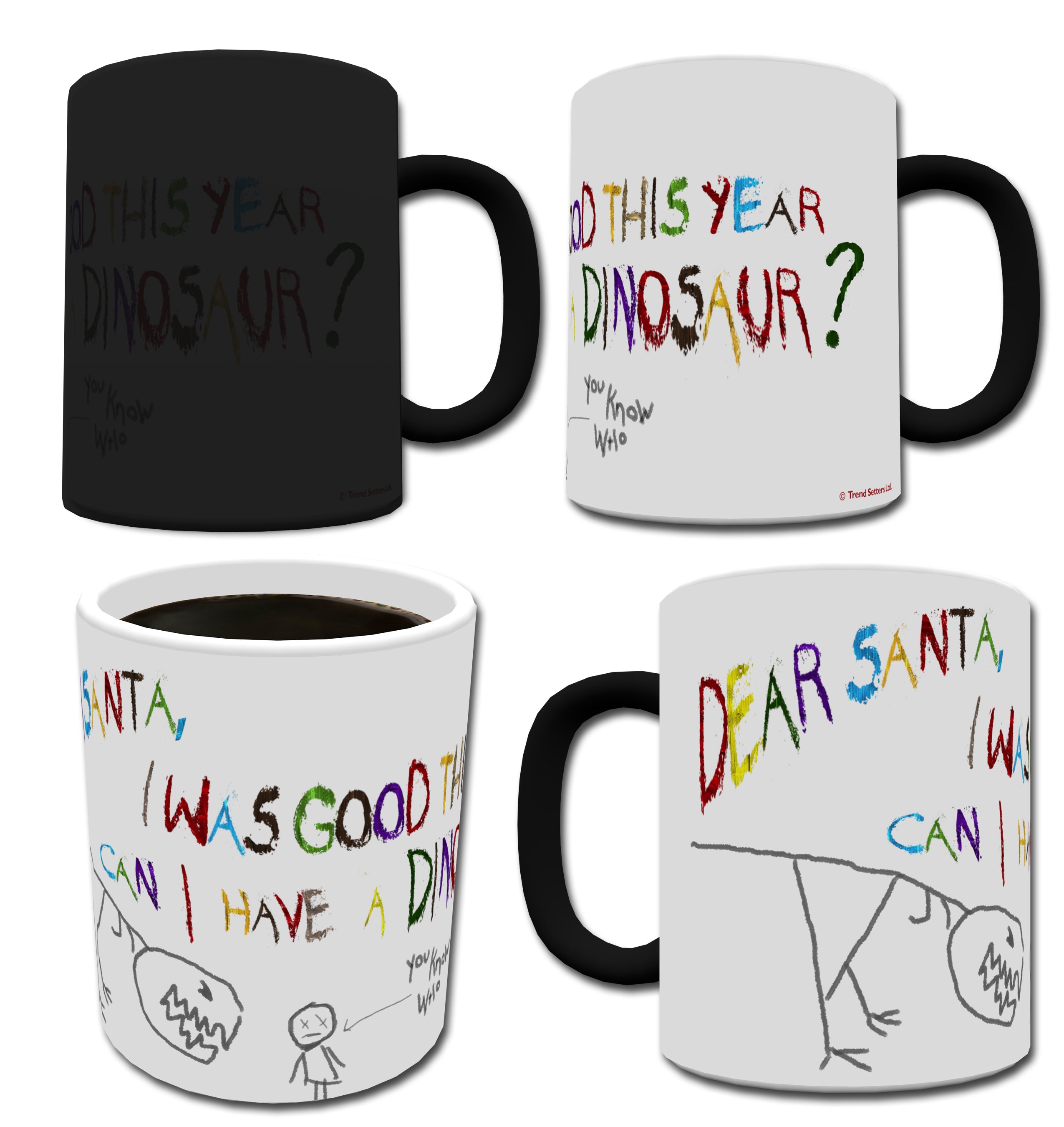 Christmas Collection (Boys List) Morphing Mugs® Heat-Sensitive Mug MMUG021