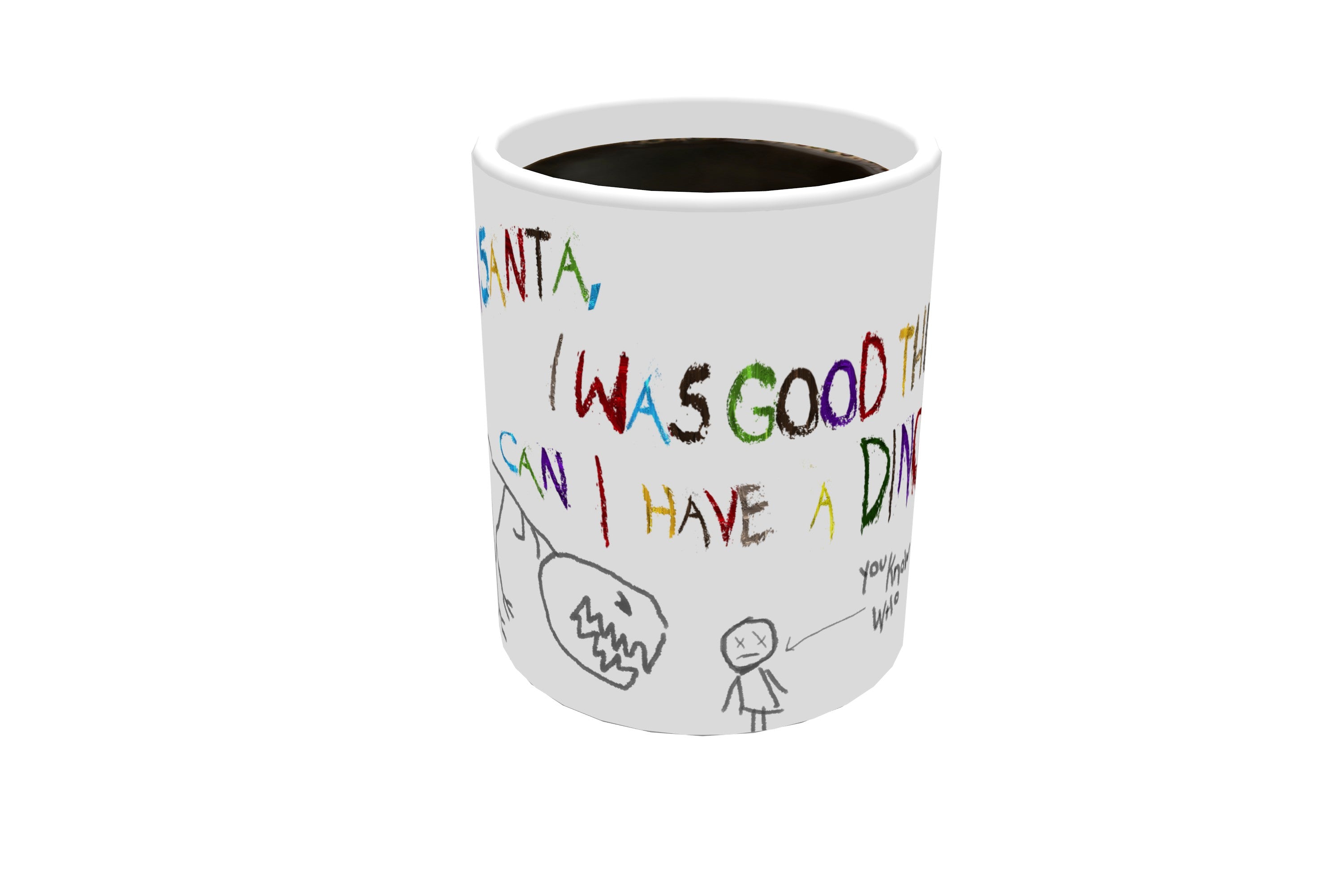 Christmas Collection (Boys List) Morphing Mugs® Heat-Sensitive Mug MMUG021