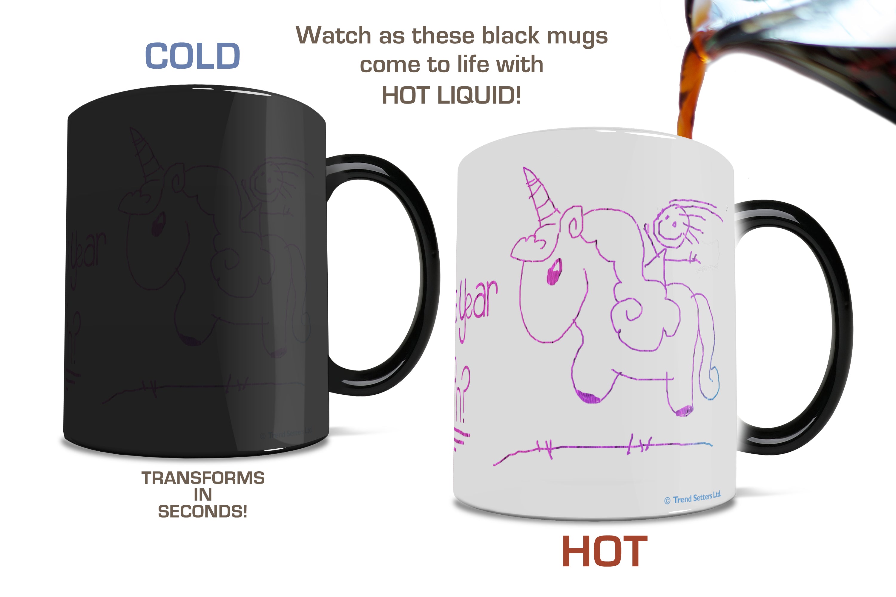 Christmas Collection (Girls List) Morphing Mugs® Heat-Sensitive Mug MMUG022