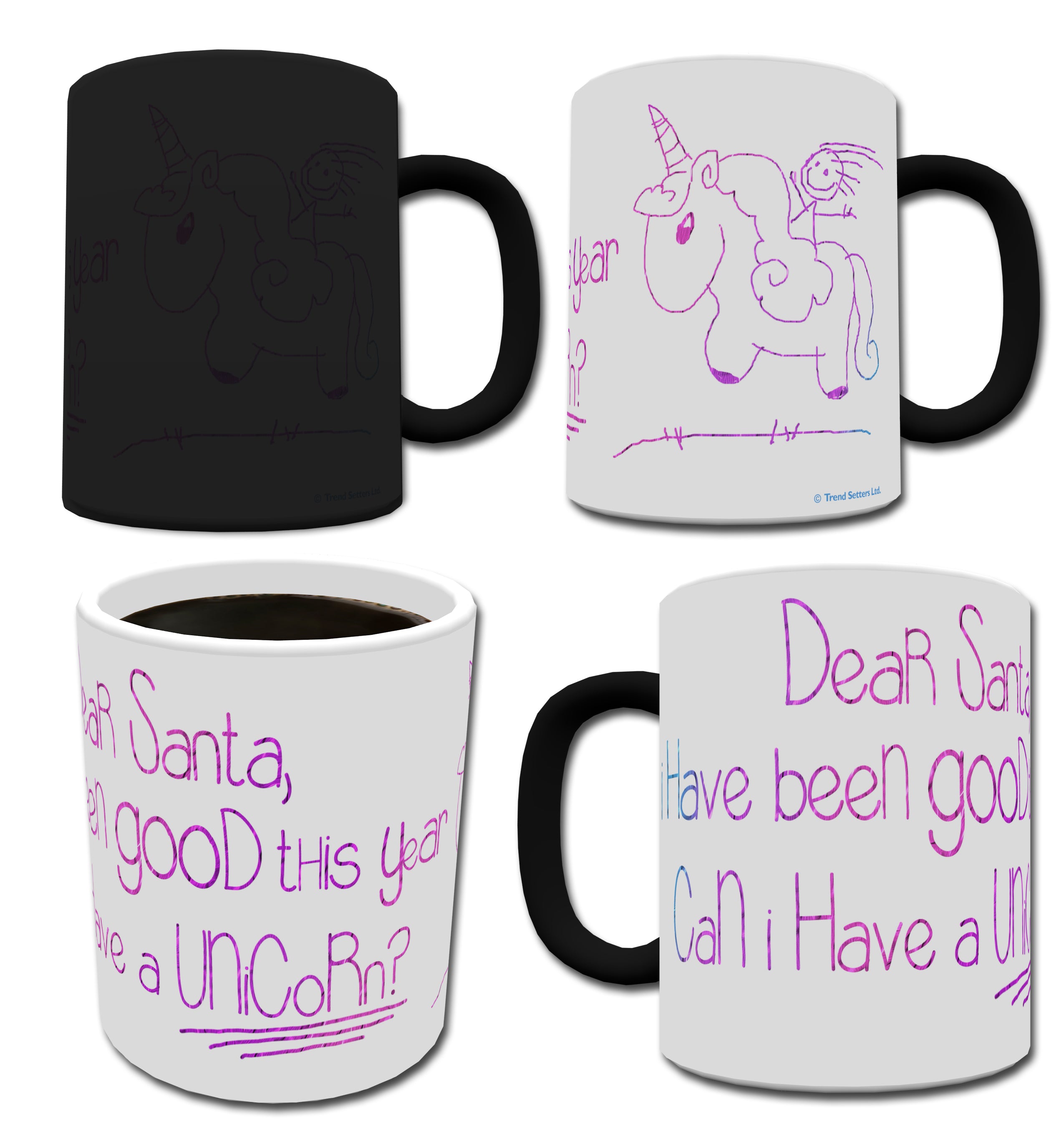 Christmas Collection (Girls List) Morphing Mugs® Heat-Sensitive Mug MMUG022