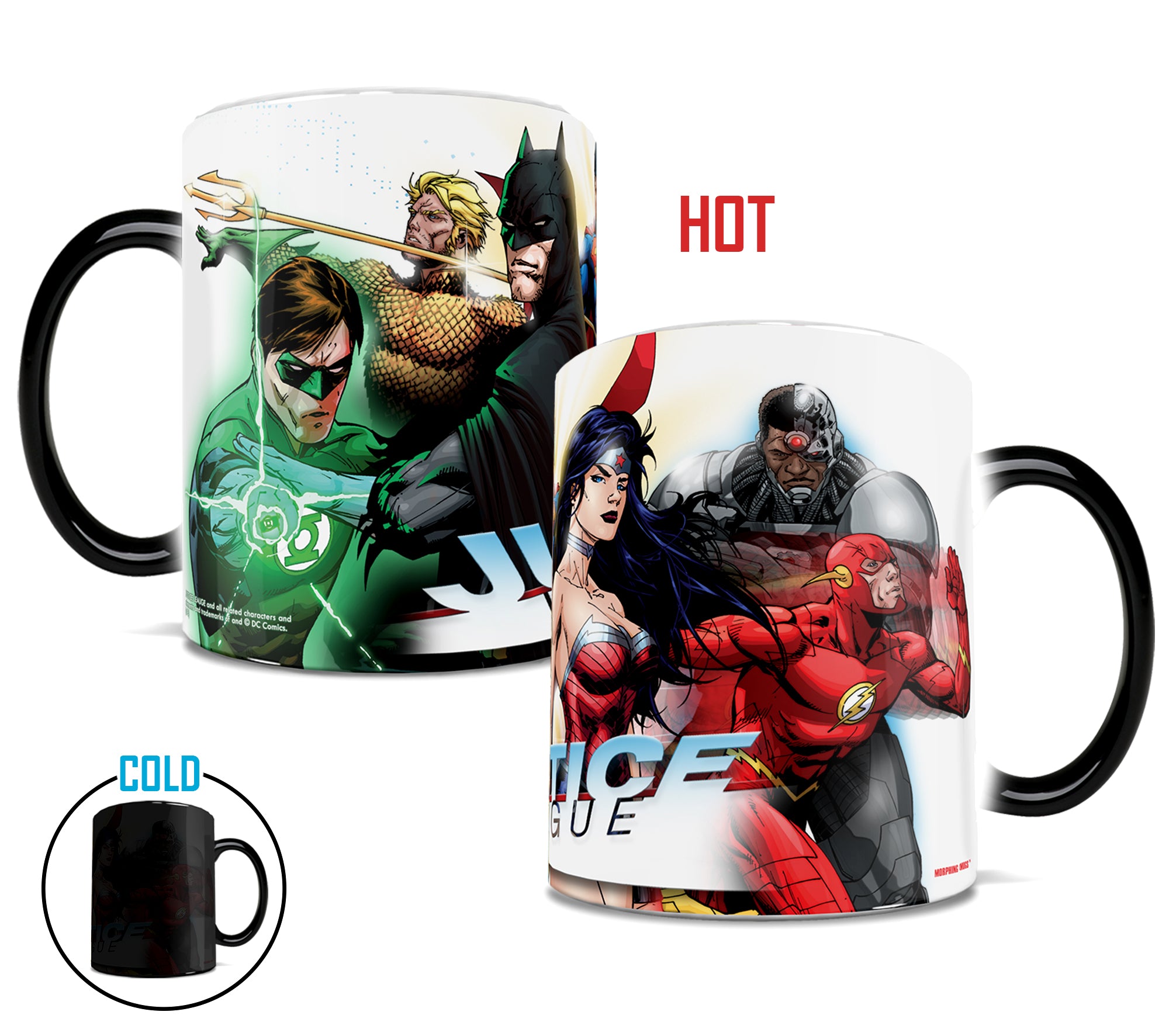 DC Comics (Justice League - New 52) Morphing Mugs® Heat-Sensitive Mug MMUG023