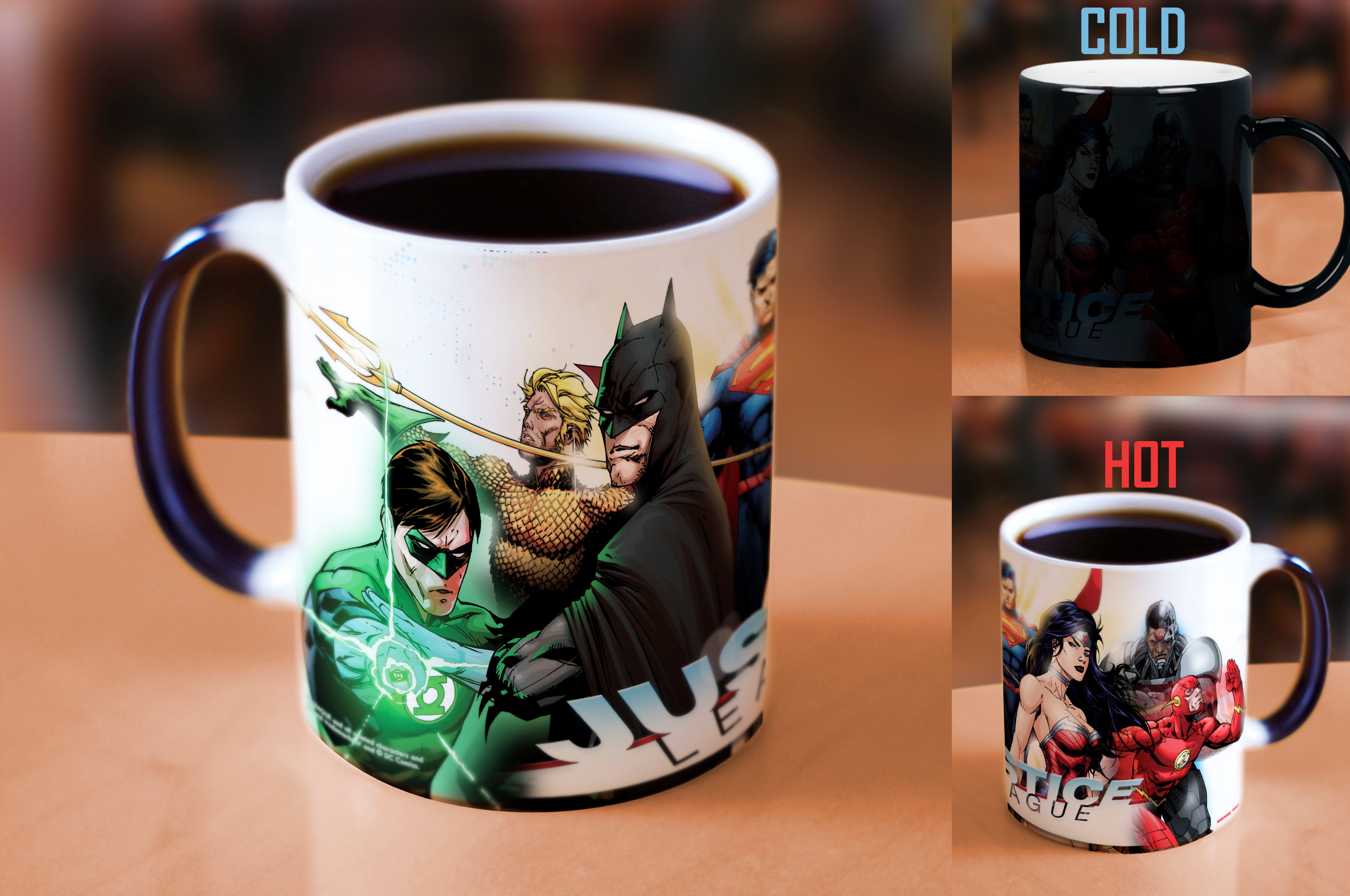 DC Comics (Justice League - New 52) Morphing Mugs® Heat-Sensitive Mug MMUG023