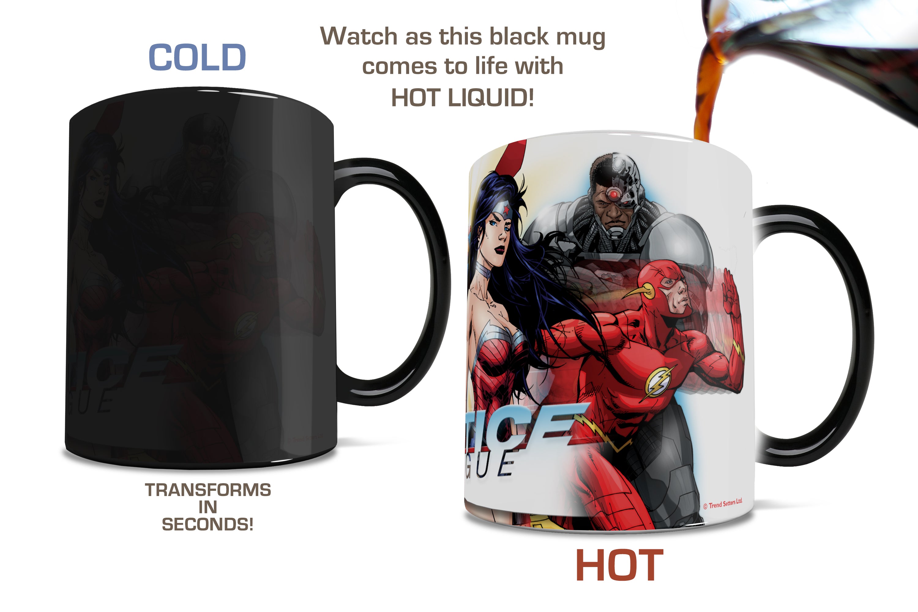 DC Comics (Justice League - New 52) Morphing Mugs® Heat-Sensitive Mug MMUG023